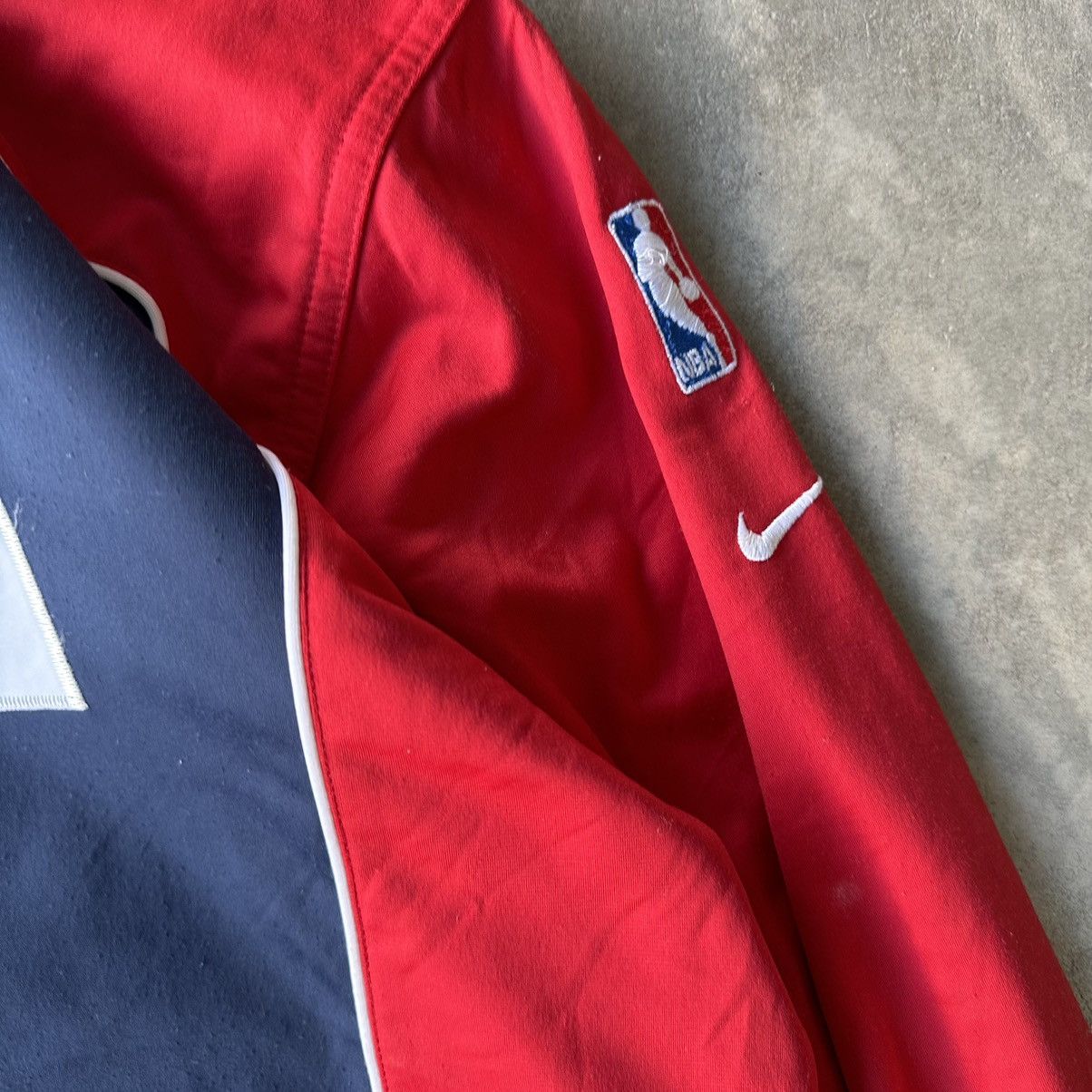 Nike 90's nike college jacket Size US L / EU 52-54 / 3 - 4 Thumbnail