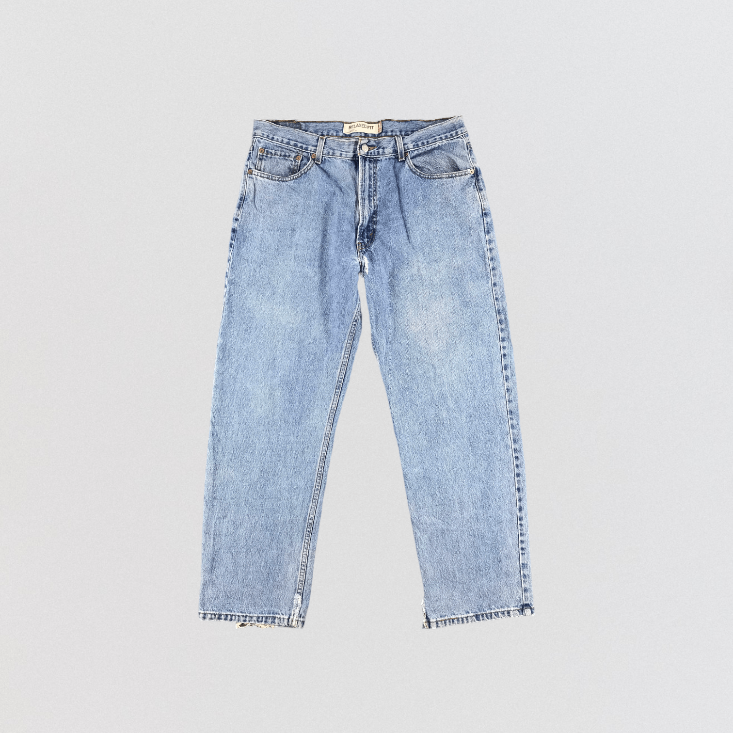 image of Blue Wash Levis 550 Jeans-Jm1959, Men's (Size 37)