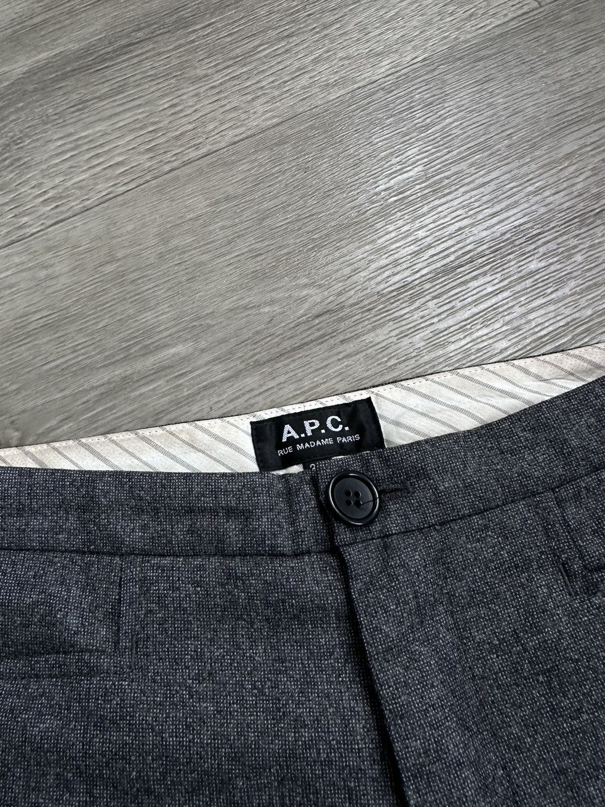 A.P.C. × Vintage 🫧A.P.C. Vintage Wool Pants Size 25" / US 0 / IT 36 - 5 Thumbnail