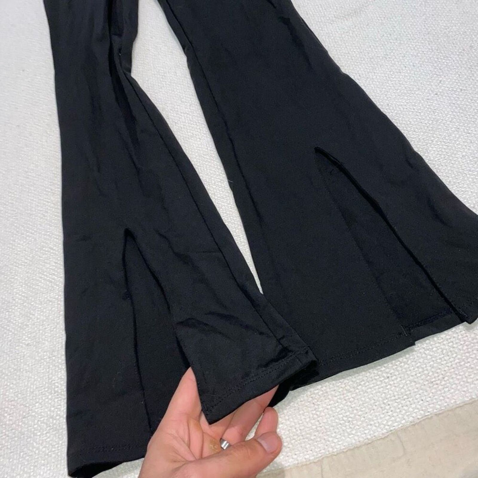 Other Amazon Black Crossover Bootcut Yoga Pants | Sz XS Size 27" / US 4 / IT 40 - 3 Thumbnail