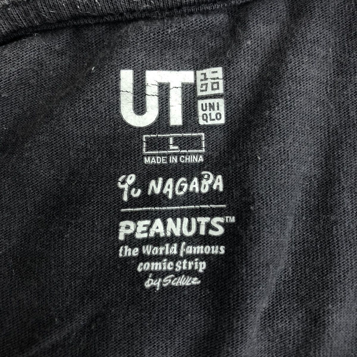 Uniqlo UNIQLO x PEANUTS x YU NAGABA Manga Artist Tee Shirt Top Size L / US 10 / IT 46 - 5 Thumbnail