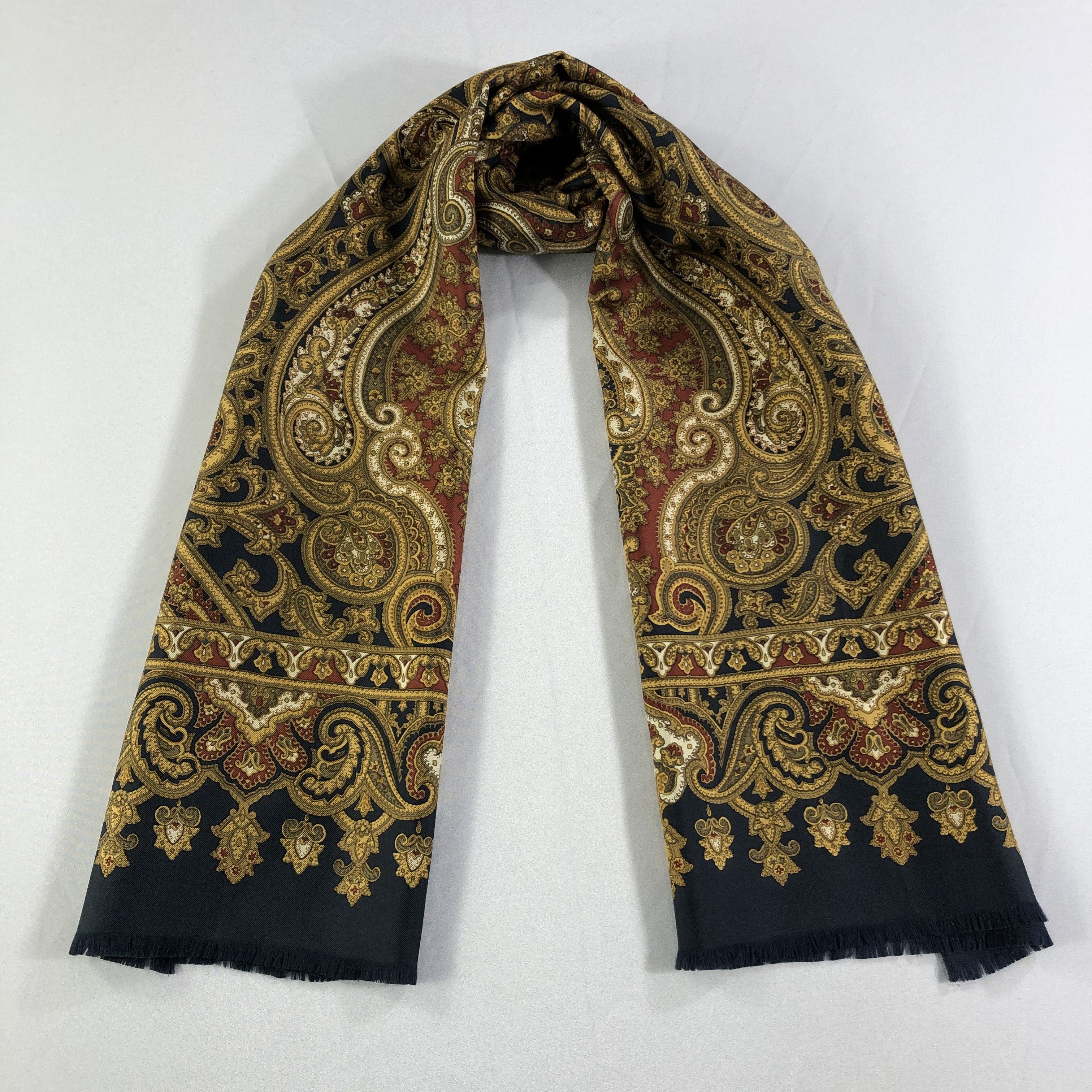 Vintage Vintage Topkapi Silk Scarf Size ONE SIZE - 2 Thumbnail