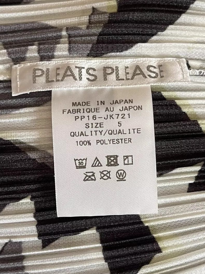 Issey Miyake Issey Miyake size:5 Black and white pleated vest Size M / US 6-8 / IT 42-44 - 3 Thumbnail