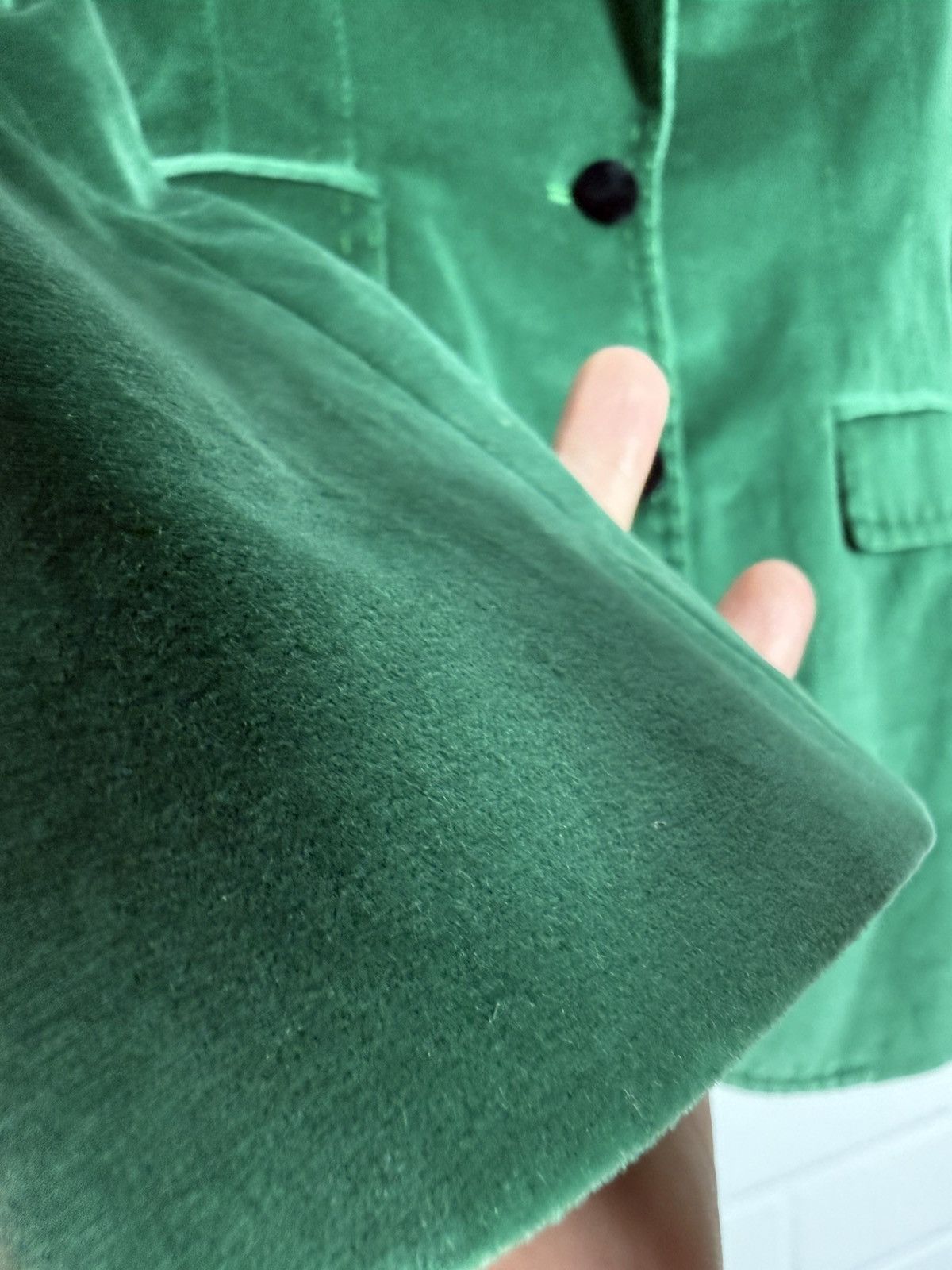 Dolce & Gabbana Dolce & Gabbana Velour Trouser Suit Green IT 40-42 US 4-6 Size XS / US 0-2 / IT 36-38 - 7 Thumbnail