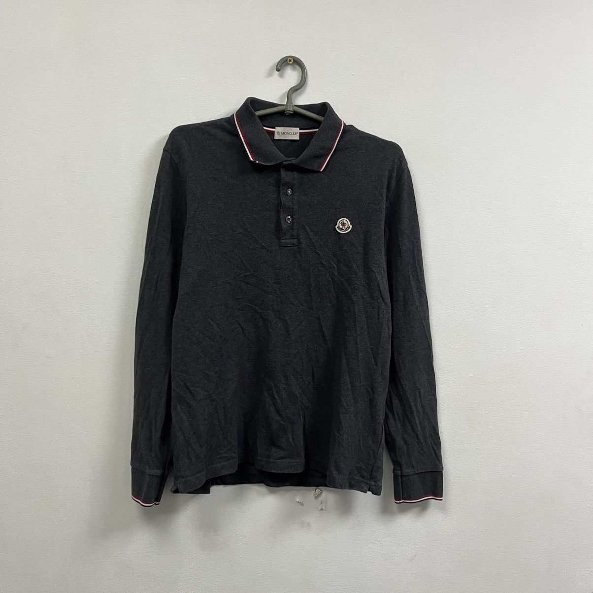 Moncler Moncler Polo Long Sleeve Size US M / EU 48-50 / 2 - 1 Thumbnail