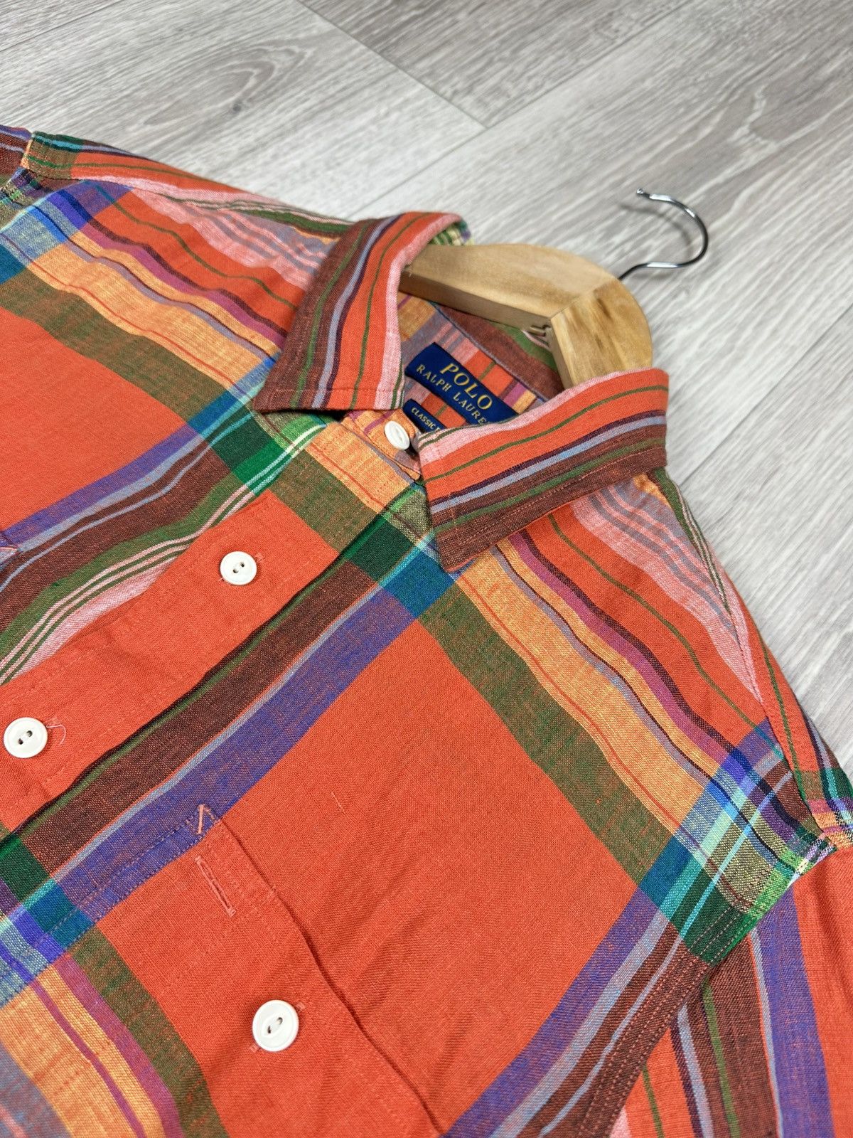 Ralph Lauren Polo Ralph Lauren Linen Shirts Button Ups Checkered Size US M / EU 48-50 / 2 - 5 Thumbnail