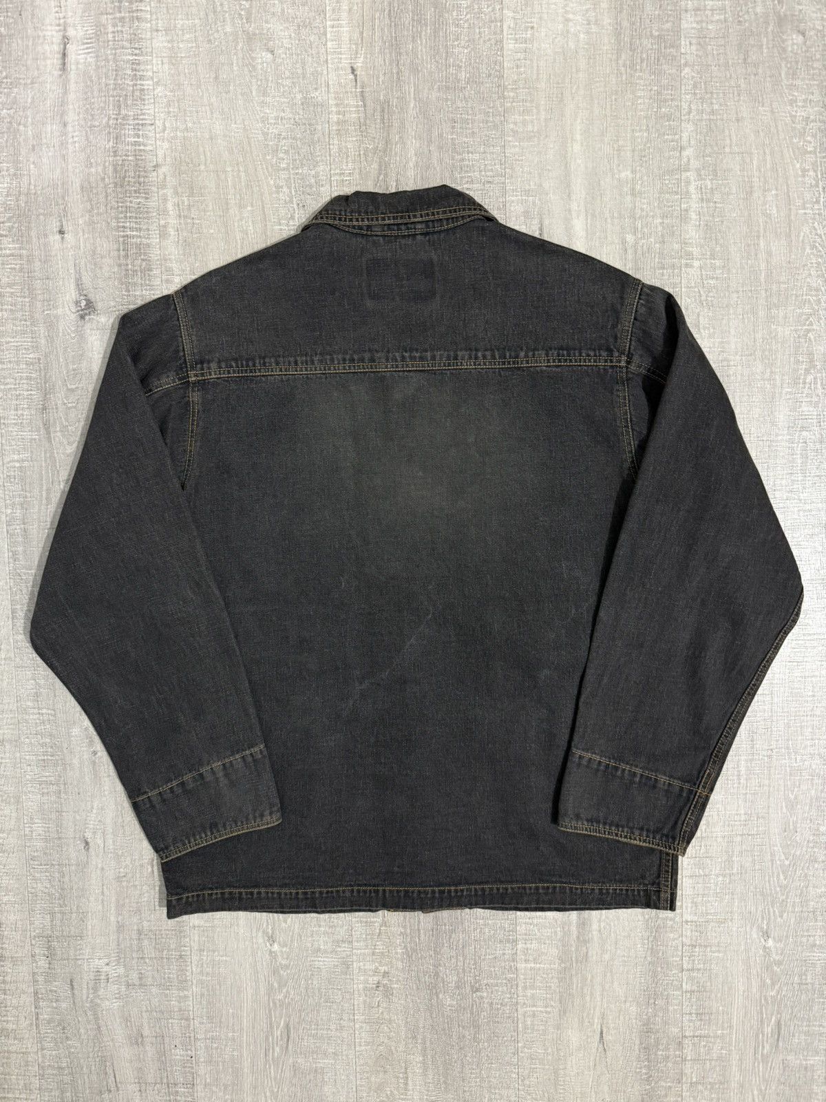 Issey Miyake Issey miyake chore denim washed jacket Size US L / EU 52-54 / 3 - 11 Thumbnail