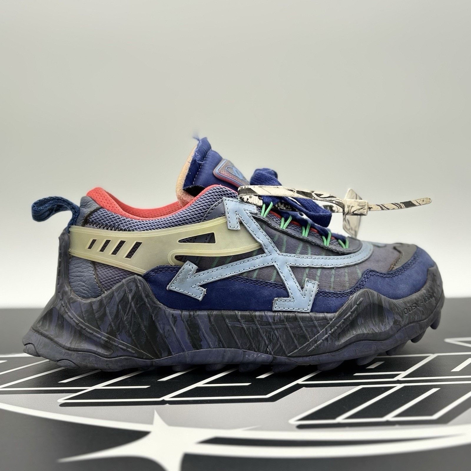 Off-White Size 41 (8 US) Off-White ODSY-1000 ' Blue' | GOOD CONDITION! Size US 8 / EU 41 - 2 Thumbnail