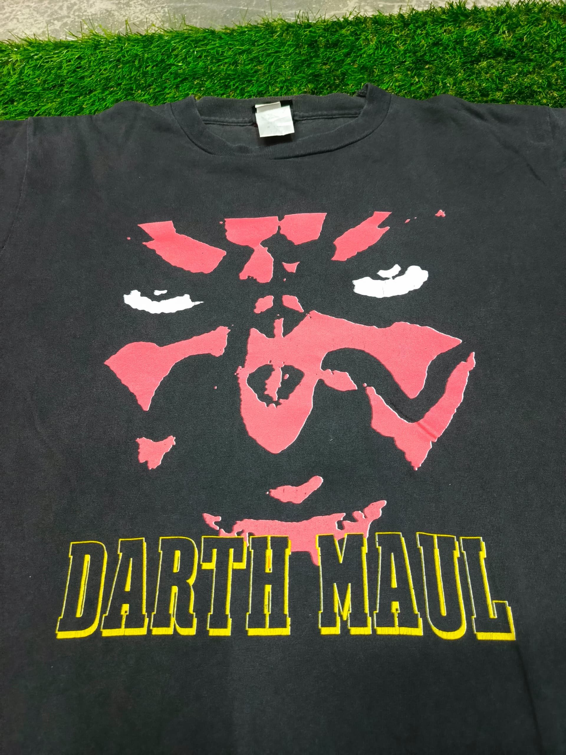 Vintage Vintage star wars darth maul tee Size US L / EU 52-54 / 3 - 2 Thumbnail