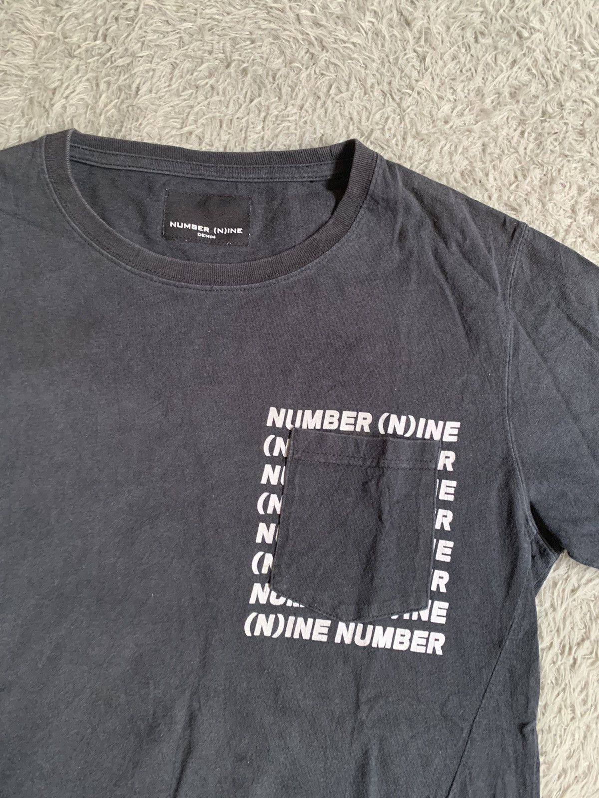 Number (N)ine Number Nine Denim Pocket Tee Size US M / EU 48-50 / 2 - 2 Thumbnail
