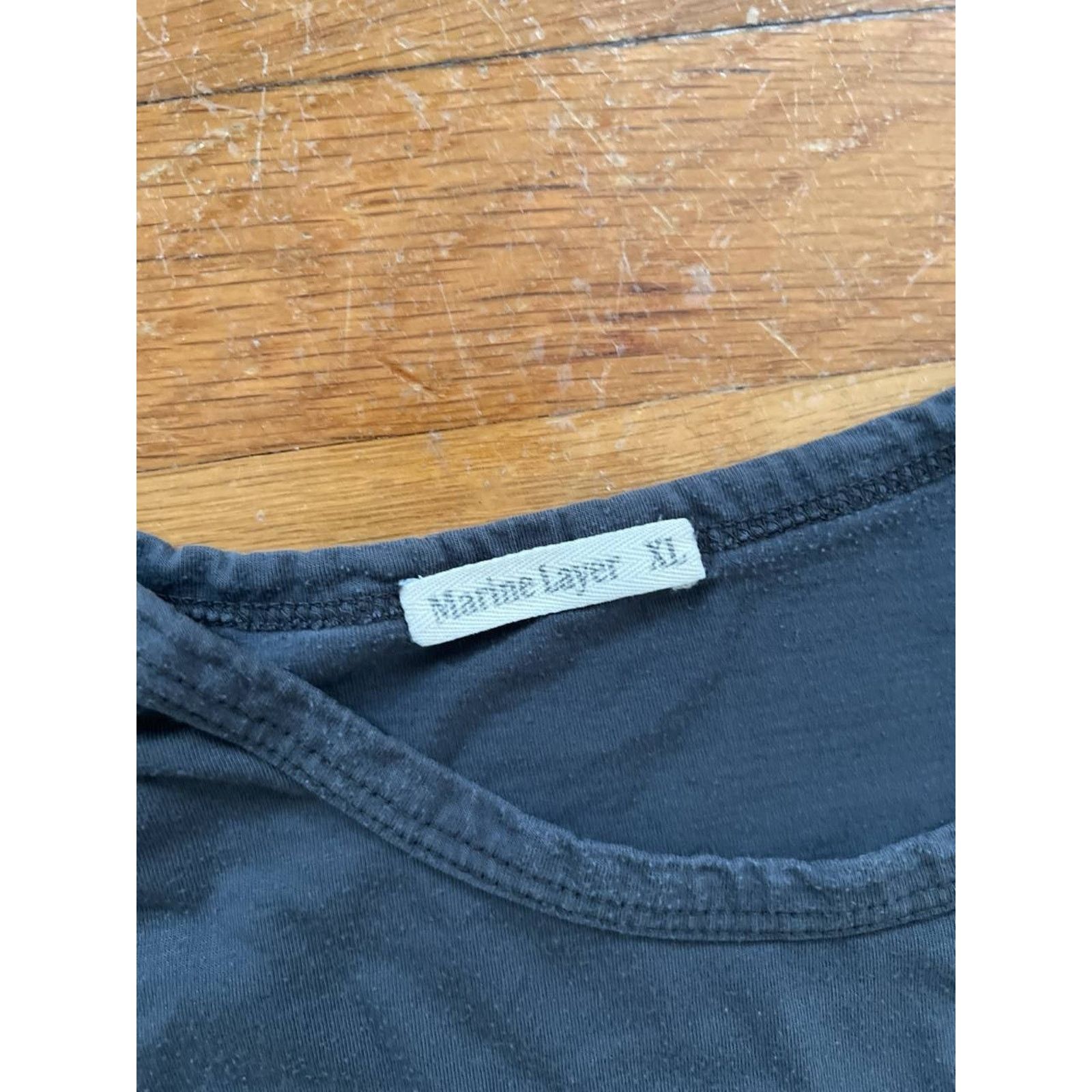 Marine Layer Marine Layer Classic Crew T-shirt in dark X-Large A001762 Size US XL / EU 56 / 4 - 2 Thumbnail