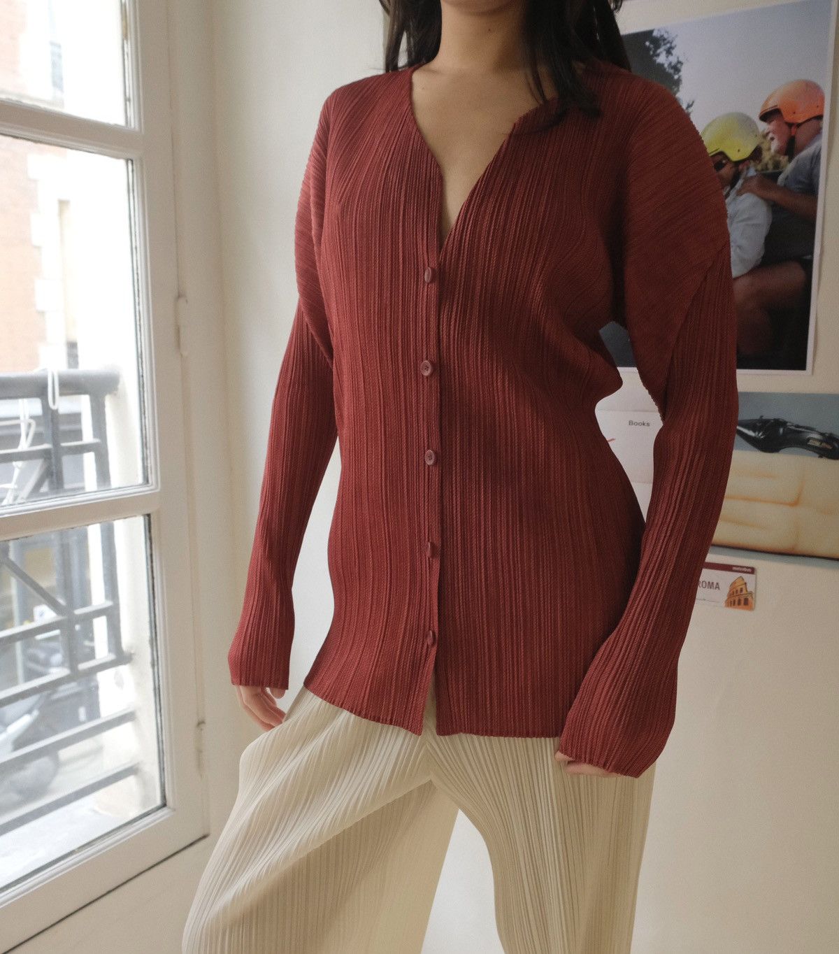 Pleats Please Issey Miyake top Pleats Please Issey Miyake Size ONE SIZE - 1 Thumbnail