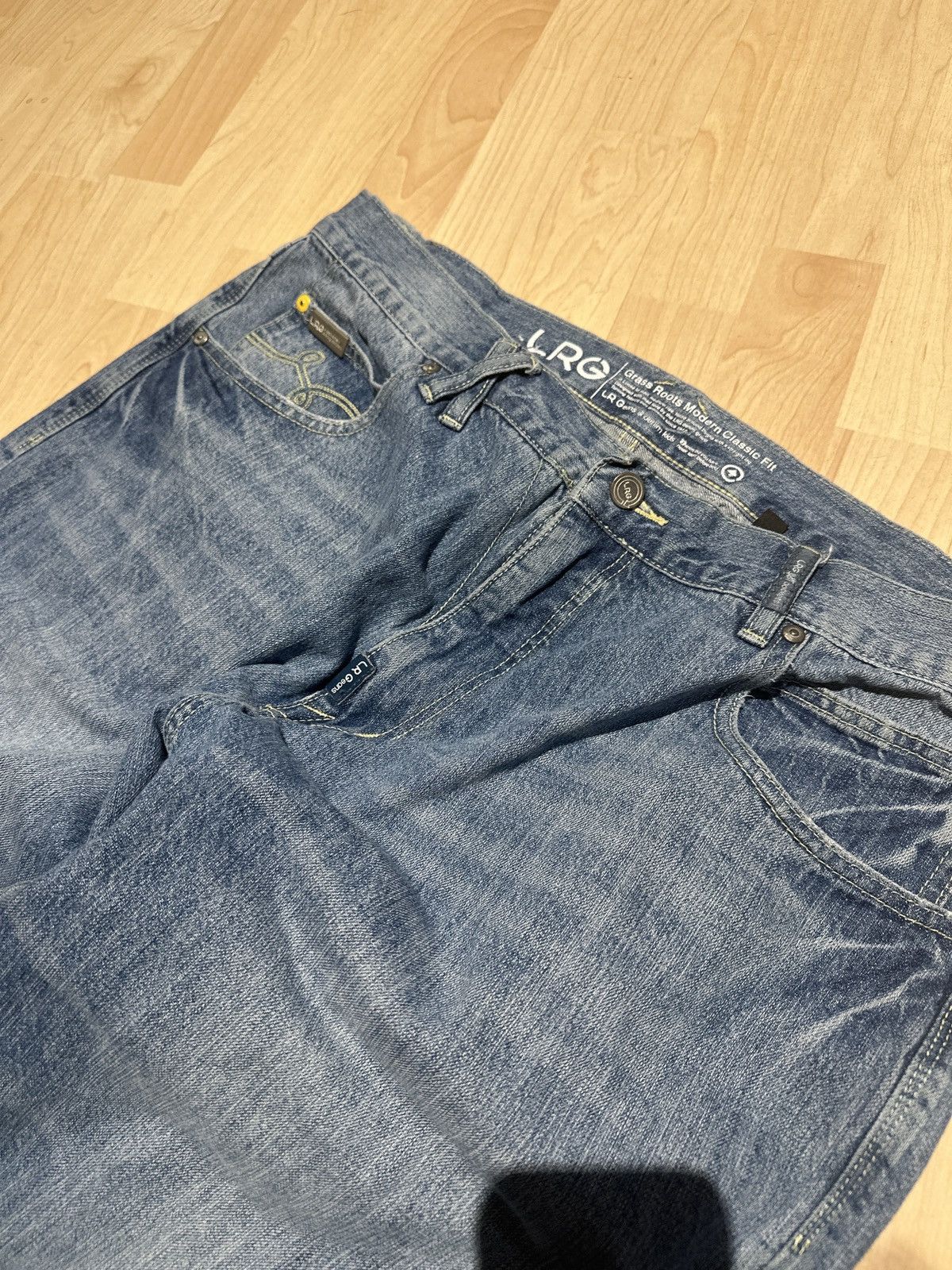 JNCO × LRG × Southpole Y2k baggy 2000s LRG Jnco Southpole Lightwash Jeans Size US 38 / EU 54 - 3 Thumbnail