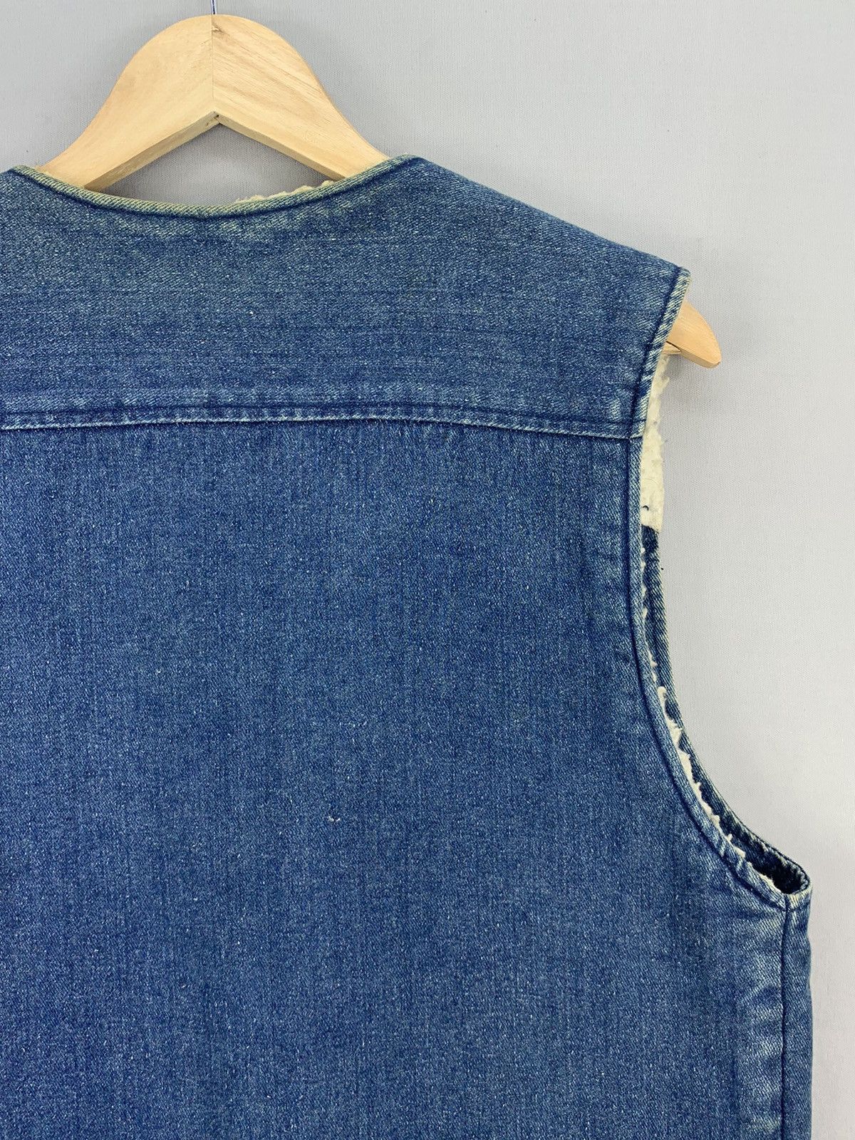 Vintage Vintage Denim Jacket Wood Crane Vest Size US M / EU 48-50 / 2 - 12 Thumbnail