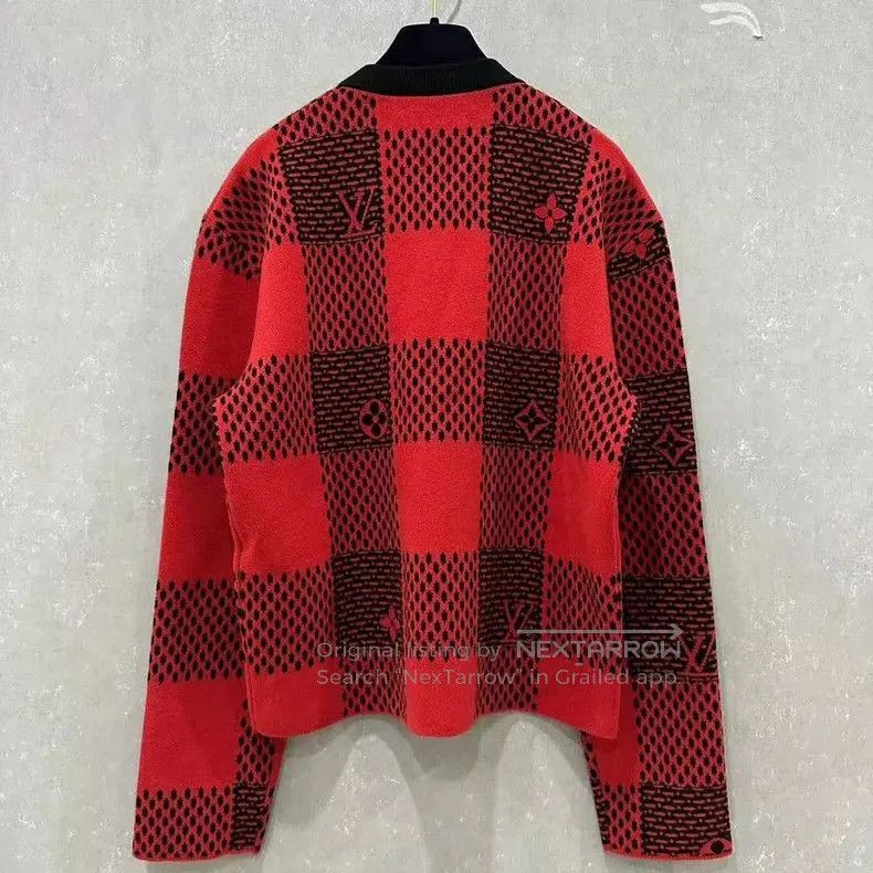 Louis Vuitton Louis Vuitton Logo Check Crewneck Sweater. Size US XS / EU 42 / 0 - 2 Thumbnail