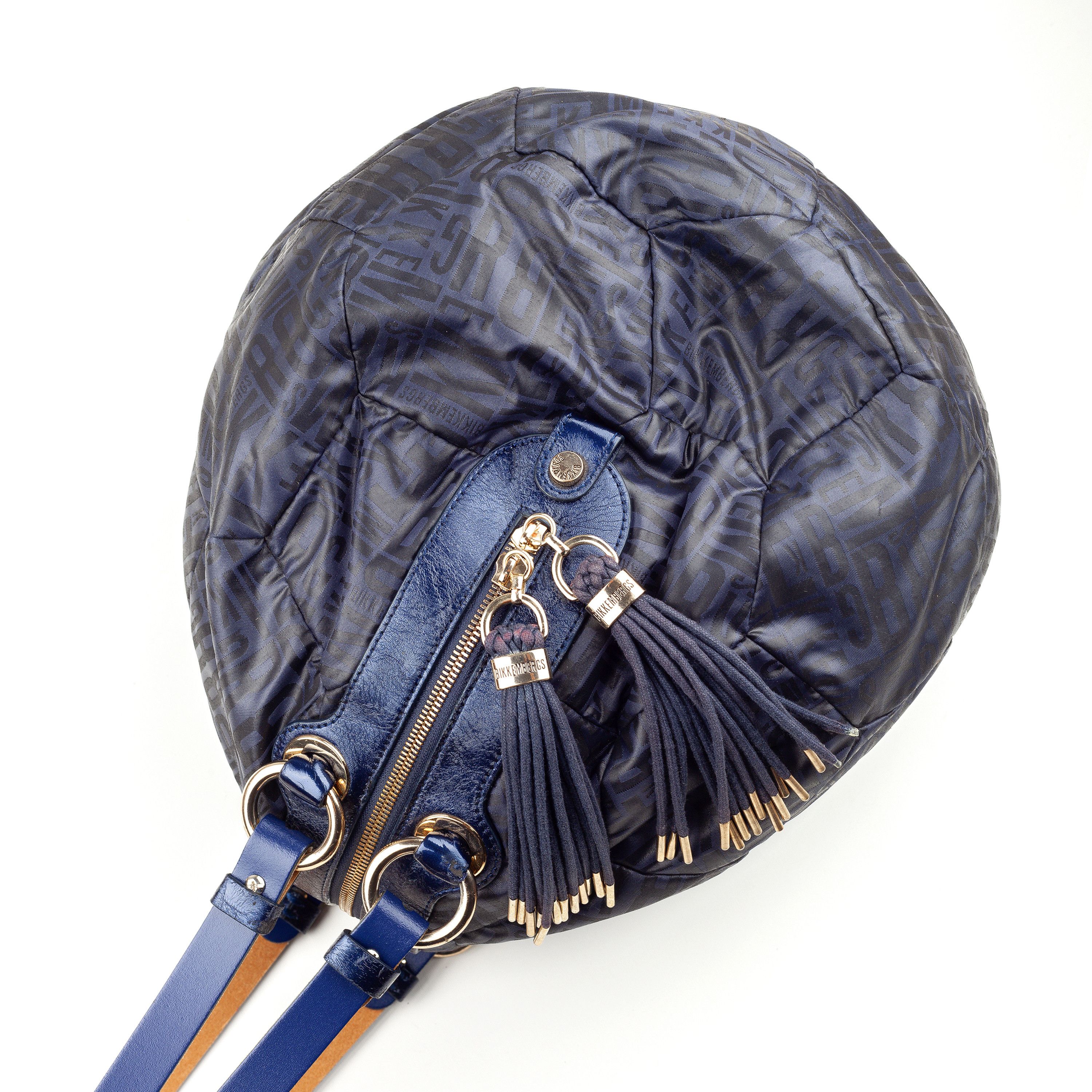 Dirk Bikkembergs Dirk Bikkembergs Vintage Ball Monogram Blue Shoulder Bag Size ONE SIZE - 4 Thumbnail
