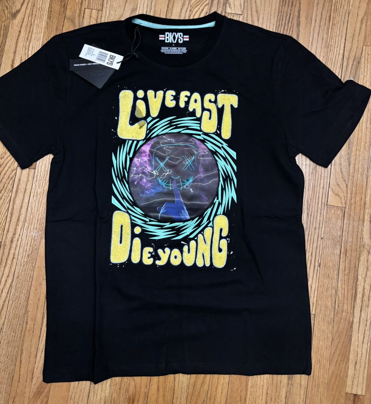 Other BKYS - Live Fast Die Young Tshirt Size L Size US L / EU 52-54 / 3 - 1 Thumbnail