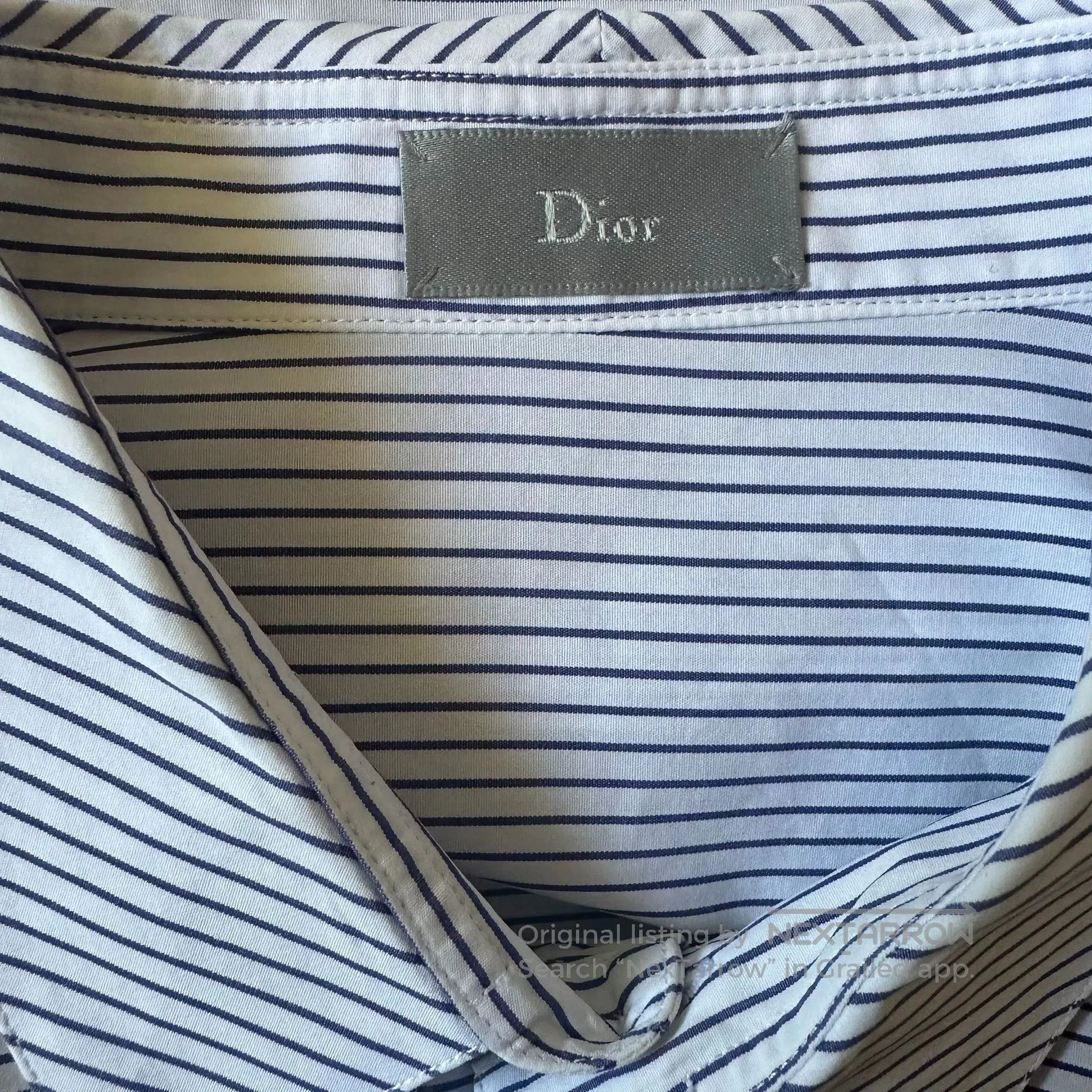 Dior Dior Striped Shirt Size 39. Size US S / EU 44-46 / 1 - 7 Thumbnail