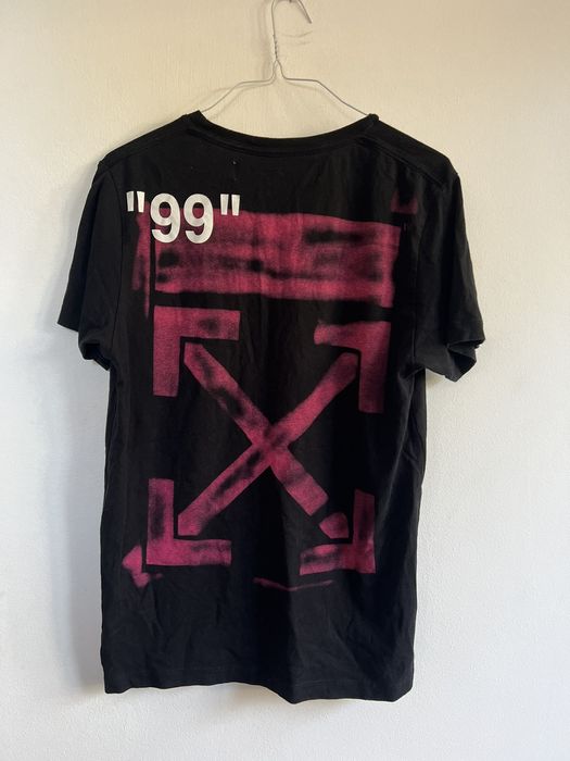 Off white hot sale stencil tee