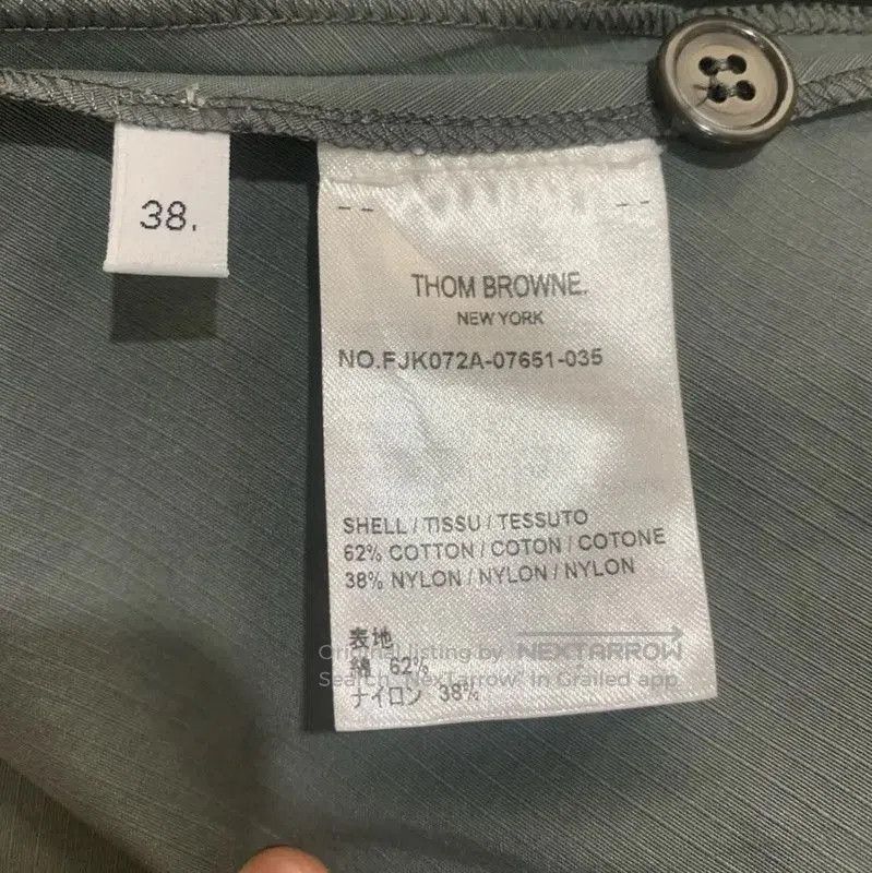 Thom Browne Thom Browne Gray Cotton Women's Skirt . Size 23" - 6 Thumbnail