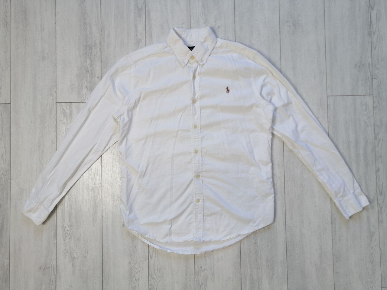 Polo Ralph Lauren Polo Ralph Lauren Custom Fit Shirt in White Size L Size US L / EU 52-54 / 3 - 1 Thumbnail
