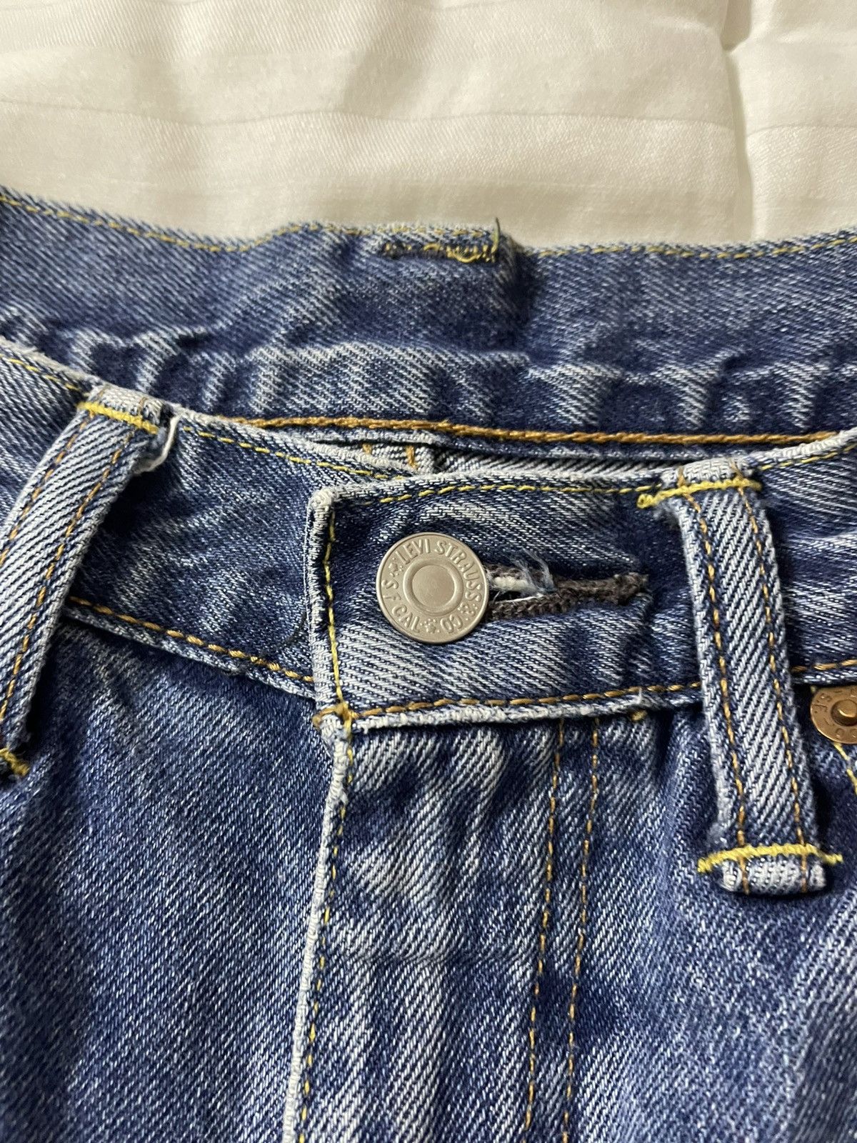 Handmade Vintage Custom Hand Made Matrix Custom Jeans Denim Size US 32 / EU 48 - 9 Thumbnail