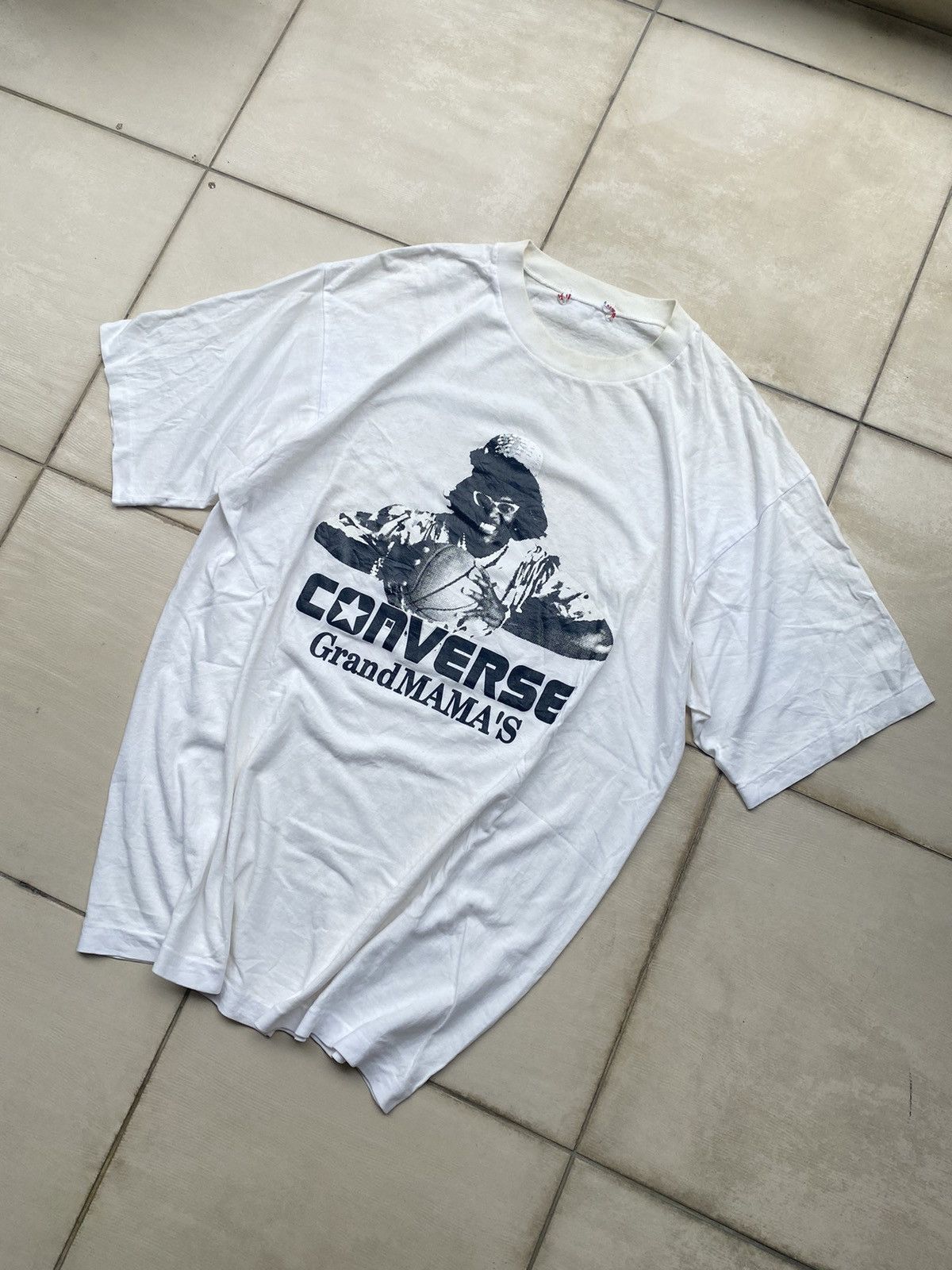 Converse × NBA × Vintage Vintage Converse Grand Mama 90s Tshirt Size US L / EU 52-54 / 3 - 2 Thumbnail
