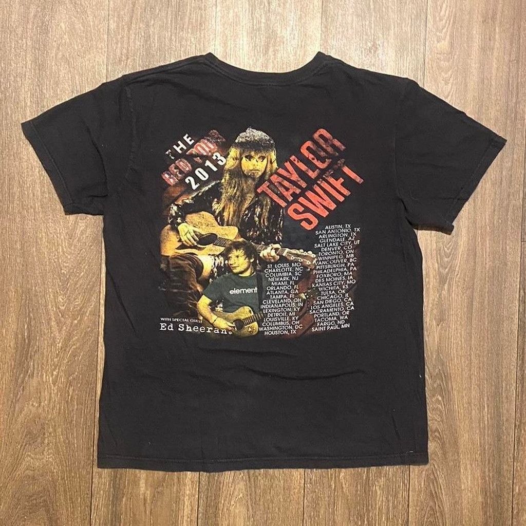 Other Taylor Swift Red Tour vtg 2013 tee size S Size ONE SIZE - 2 Thumbnail