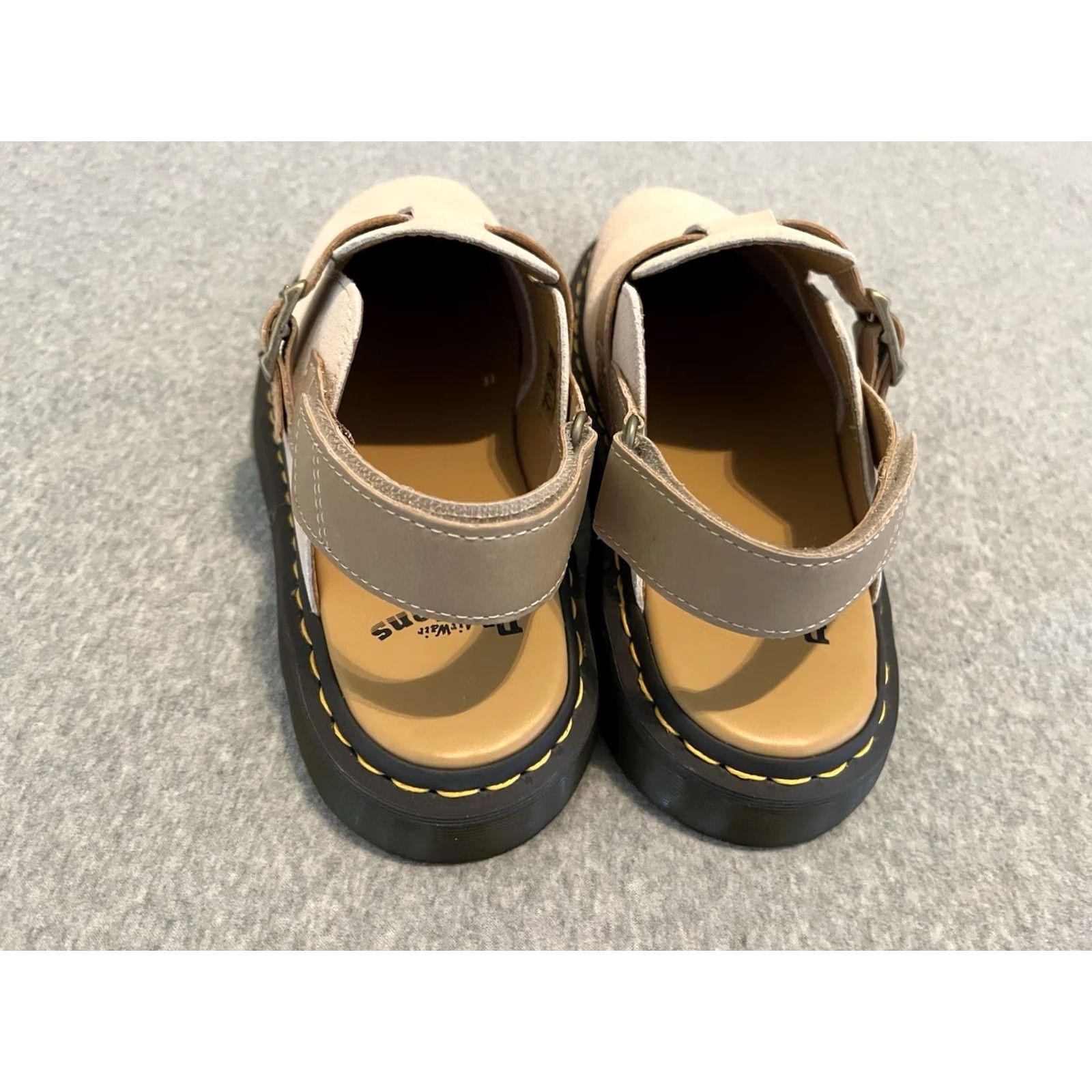 Dr. Martens Dr. Martens Jorge Leather Slingback Mules Olive Mens 11 New Nubuck Tumbled Leather Muted Olive Slingback Mules Jorge II Color: Olive Size 11 Mens Size US 11 / EU 44 - 2 Thumbnail