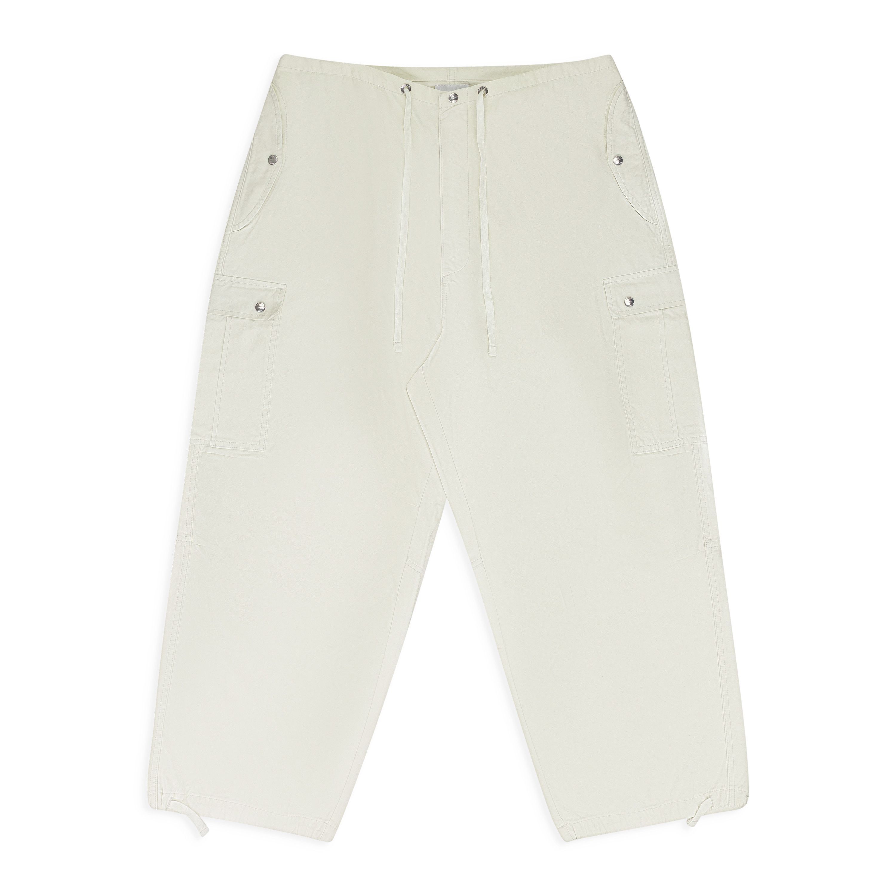 Rhude OFF-WHITE WASHED PARACHUTE PANTS TRACK PANTS SIZE XS