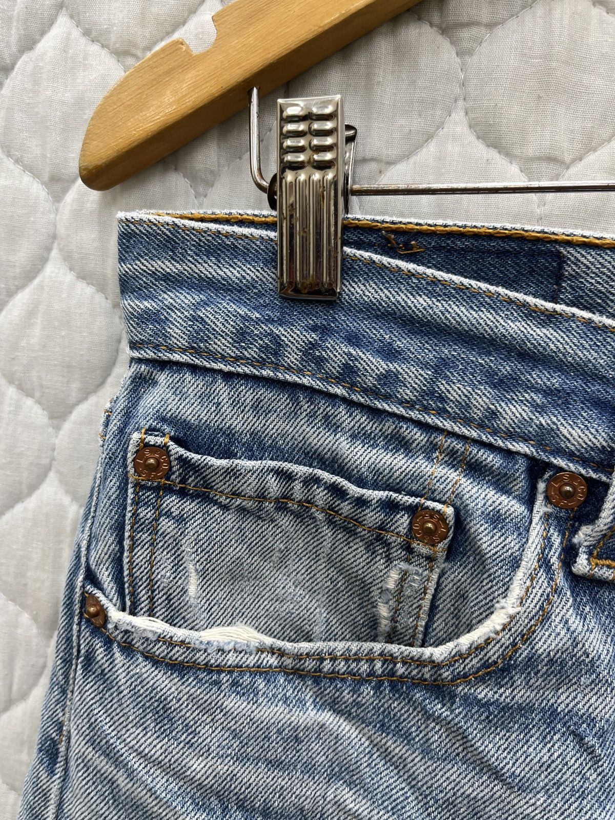 Levi's 🔥🔥🔥STEALS VTG LEVIS 501 SHORTS (CUSTOM) Size US 32 / EU 48 - 8 Thumbnail