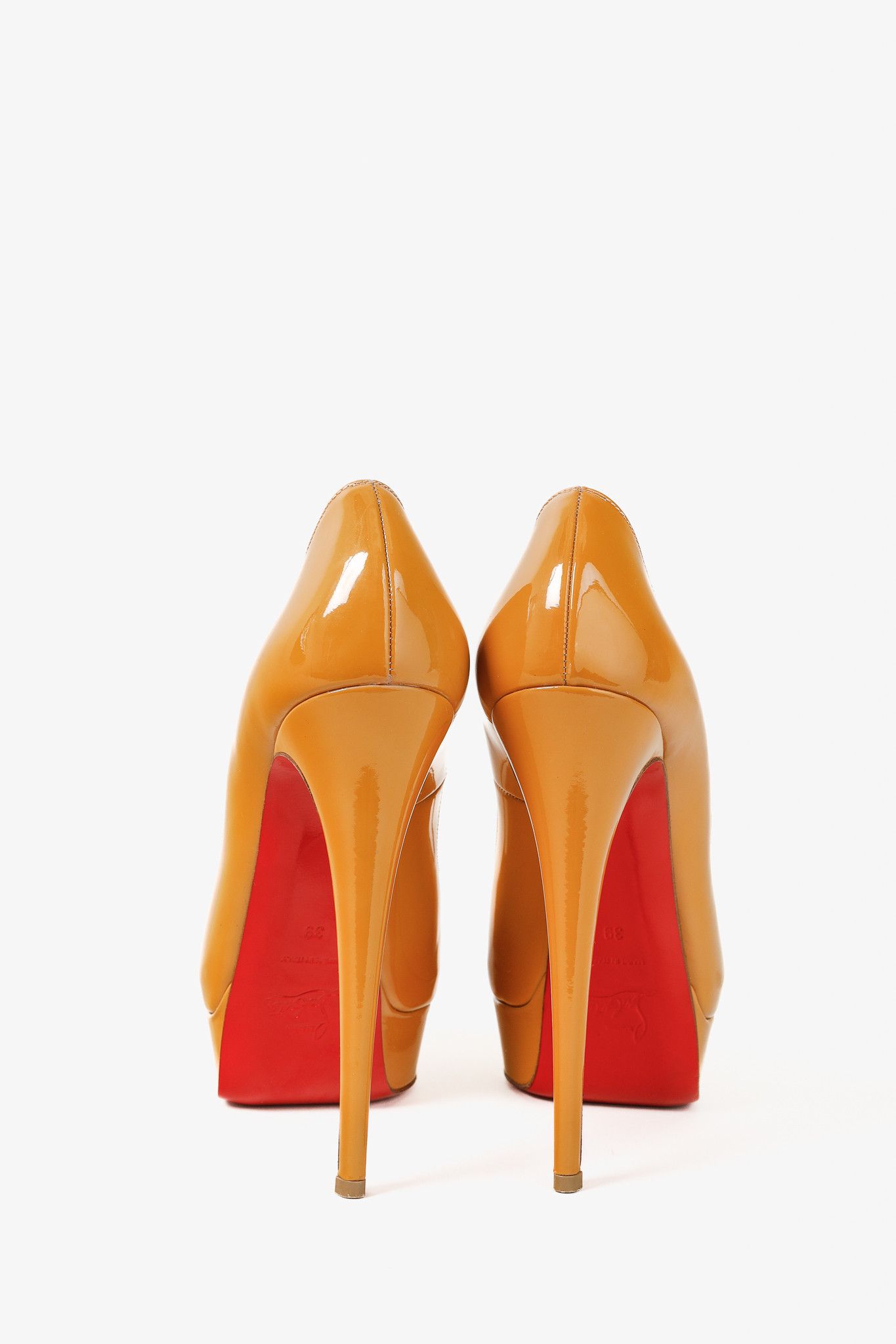 Christian Louboutin Christian Louboutin Lady Peep 150 Peep-Toe Platform Pumps Size US 8.5 / IT 38.5 - 3 Thumbnail
