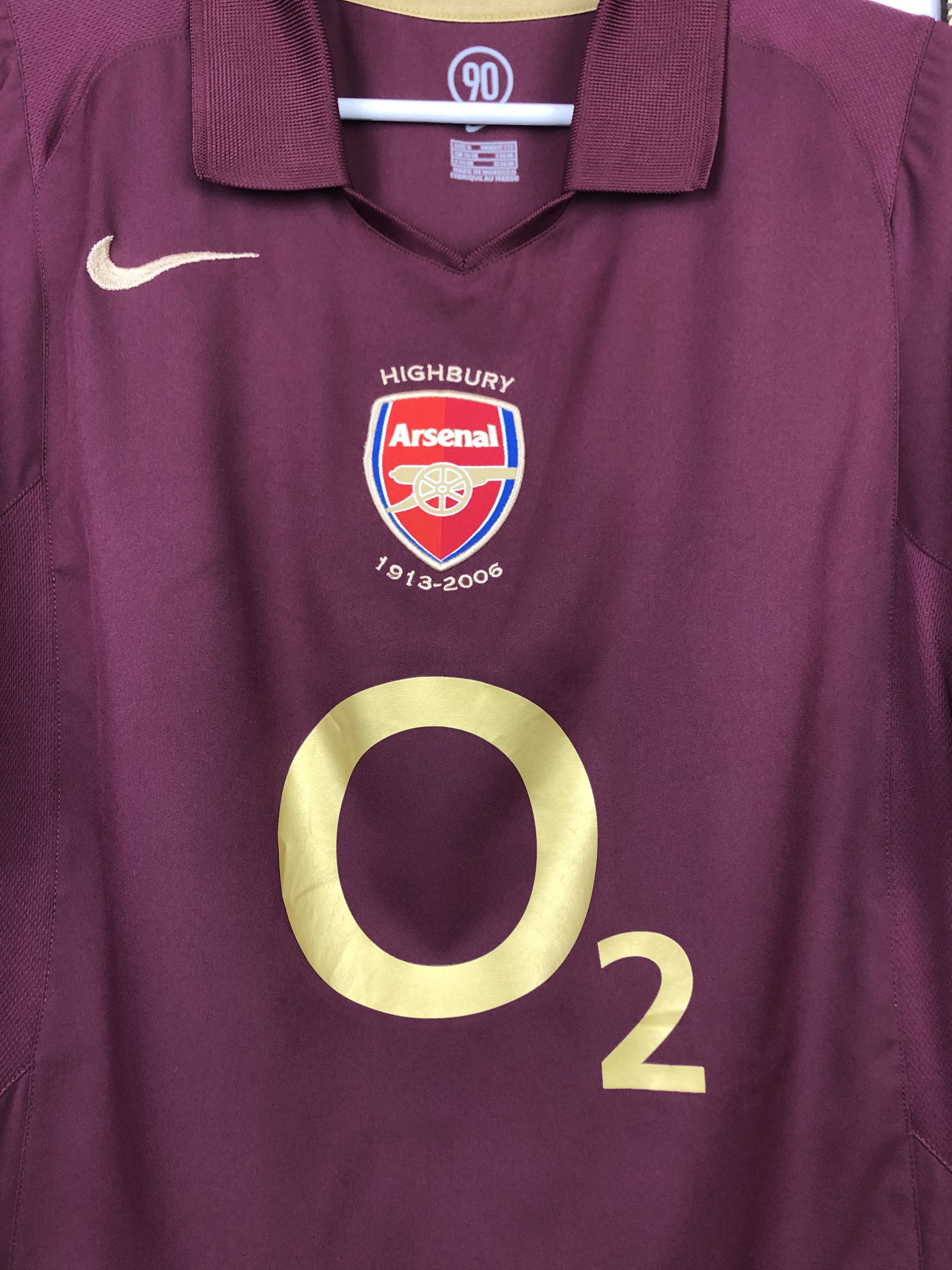 Nike Arsenal football shirt Soccer Nike Jersey Gunners Tee Hype Size US S / EU 44-46 / 1 - 3 Thumbnail