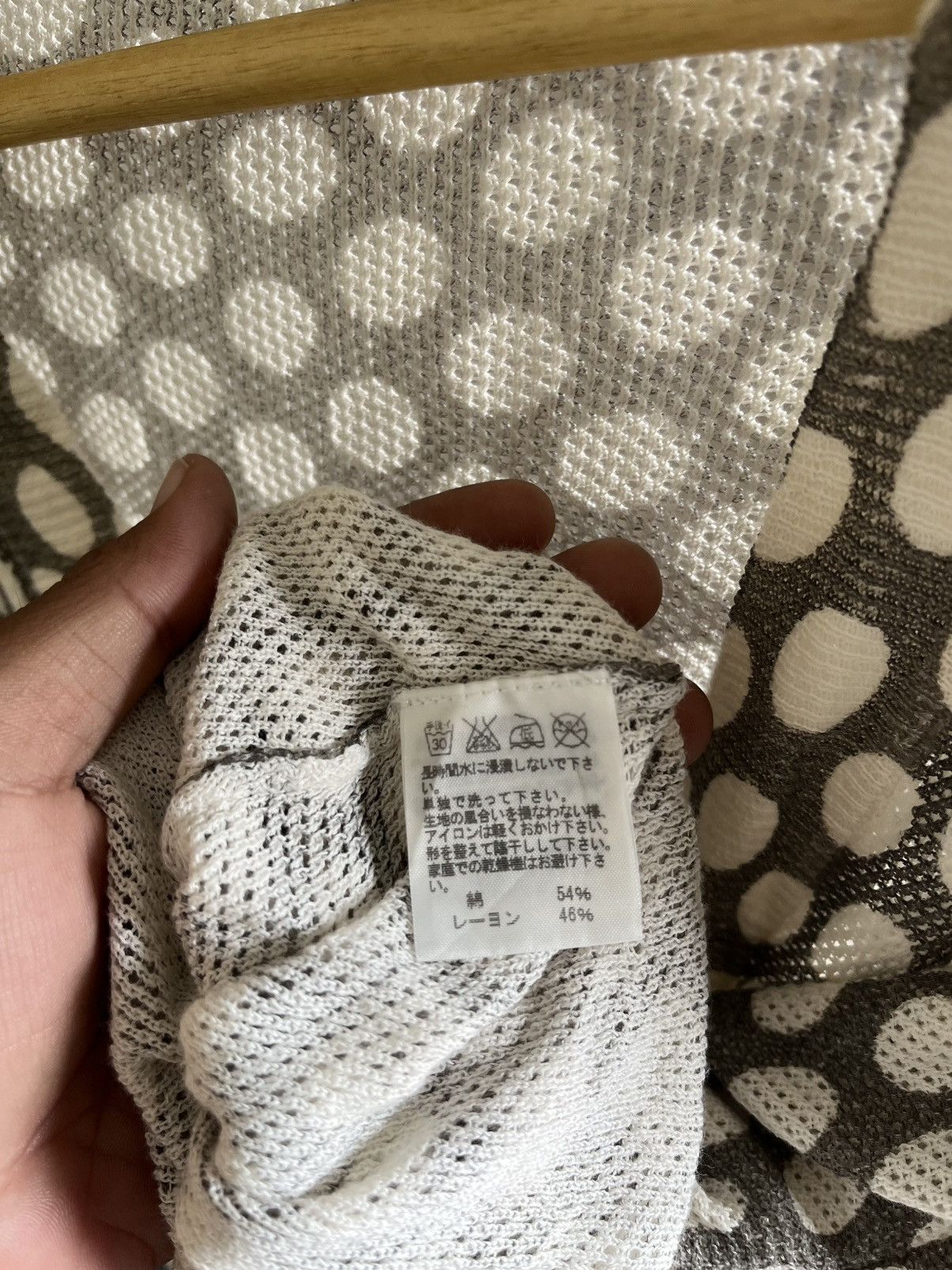 Issey Miyake Mercibeaucoup polkadot bat wings sweatshirt Size ONE SIZE - 7 Thumbnail