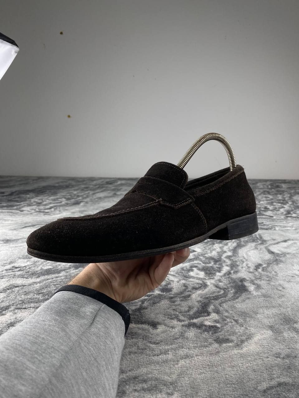 Prada Prada Penny Suede Loafers Size US 7.5 / EU 40-41 - 9 Thumbnail