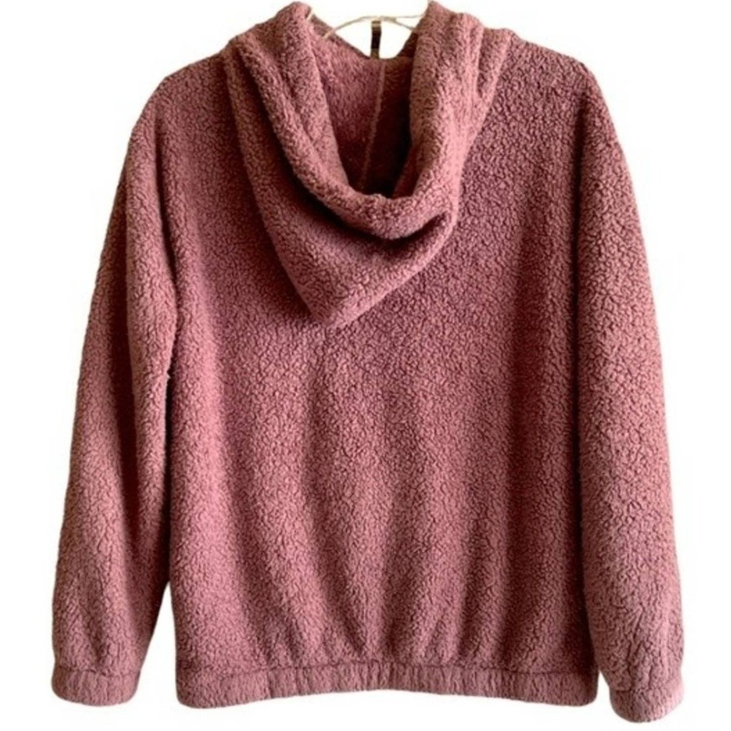 Aeropostale Aeropostle Mauve Faux Fur Hoodie Pullover Jacket , XS Size XS / US 0-2 / IT 36-38 - 2 Thumbnail