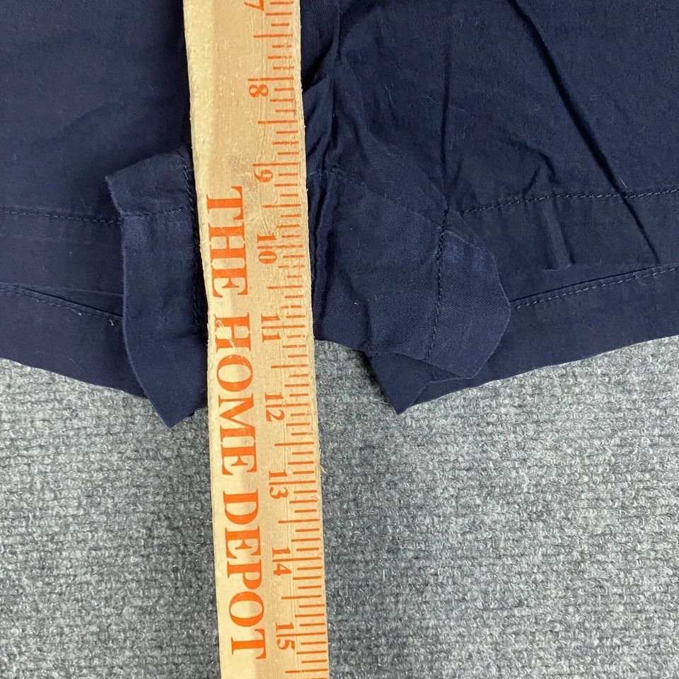 J.Crew J Crew Chino Classic Twill Shorts Women's Size 4 Blue Cotton Size 27" / US 4 / IT 40 - 4 Thumbnail