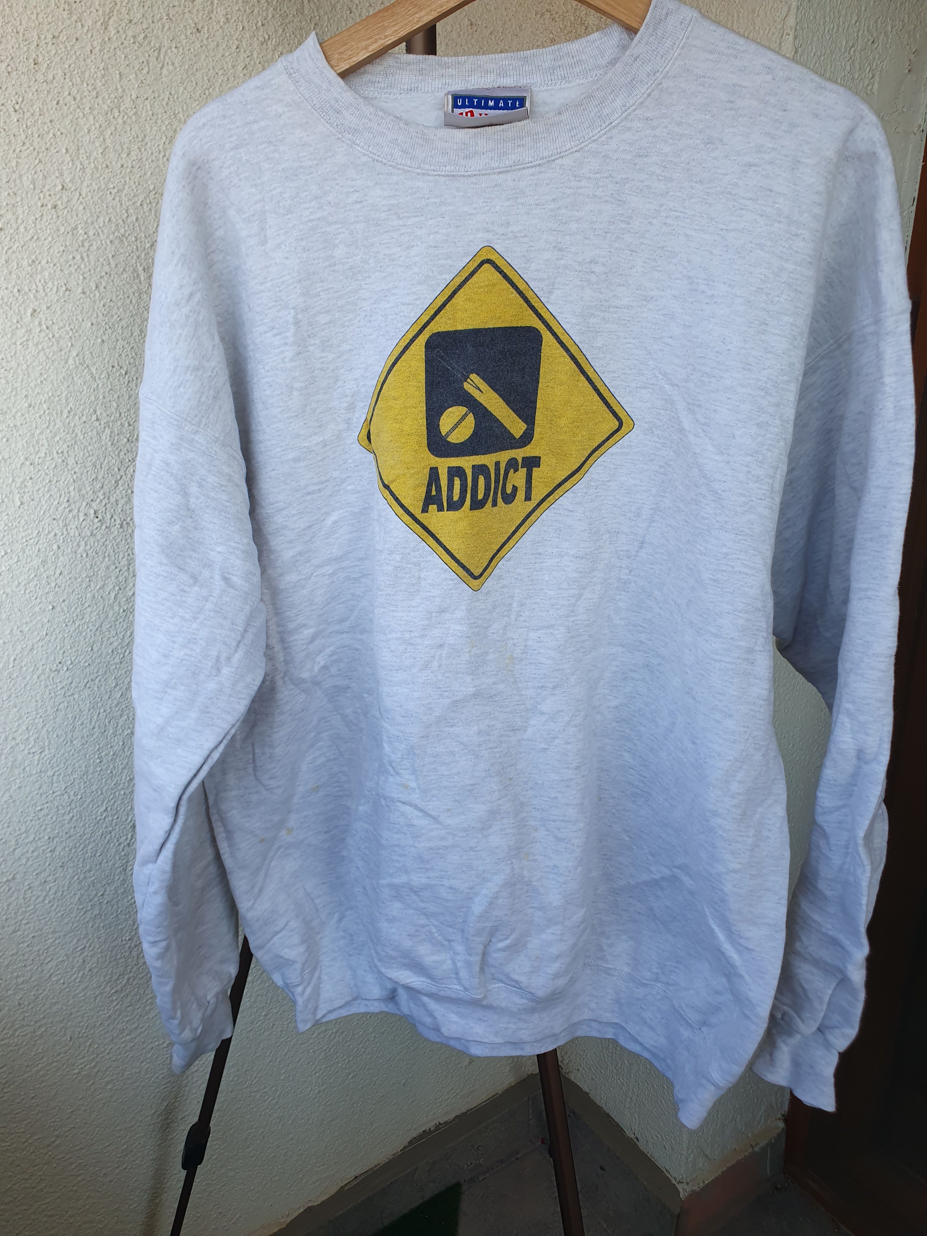Hanes × Vintage Cricket Addict Vintage Hanes Ultimate PrintPro sweatshirt L Size US L / EU 52-54 / 3 - 4 Thumbnail