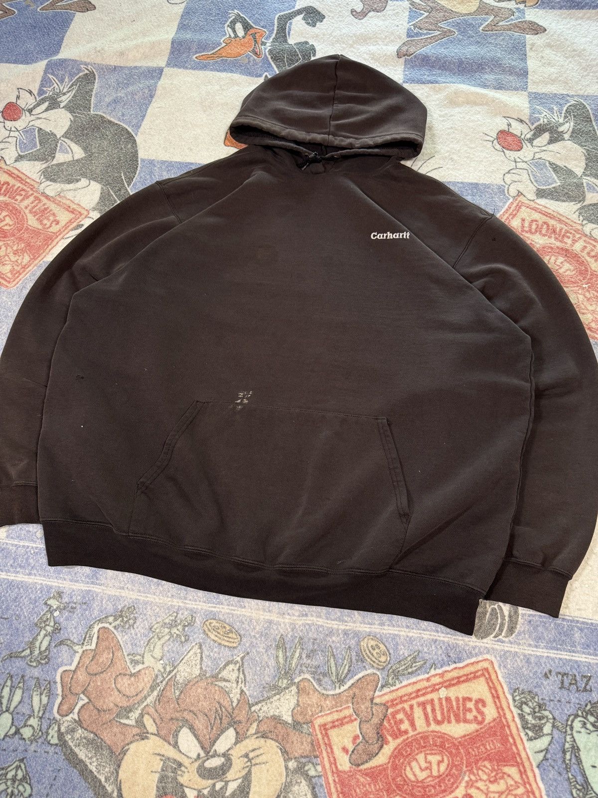 Carhartt Vintage distressed carhartt sweatshirt Size US XXL / EU 58 / 5 - 2 Thumbnail