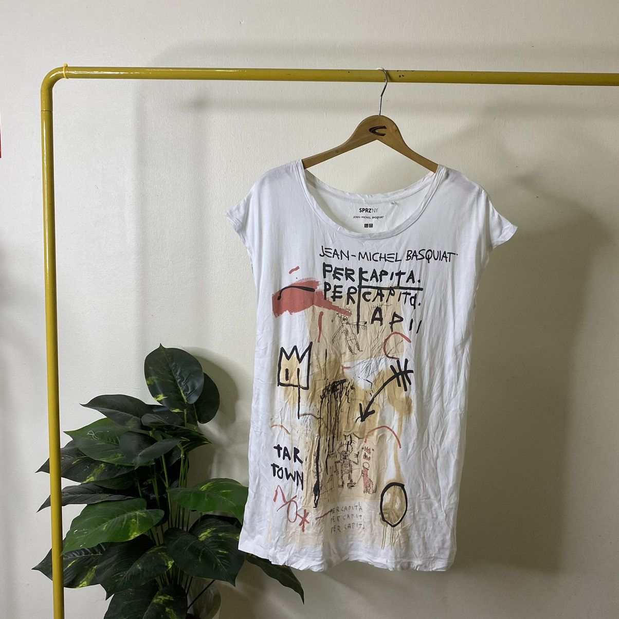 Jean-Michel Basquiat JMB x SPRZNY Art Women T Shirt Size M / US 6-8 / IT 42-44 - 1 Thumbnail