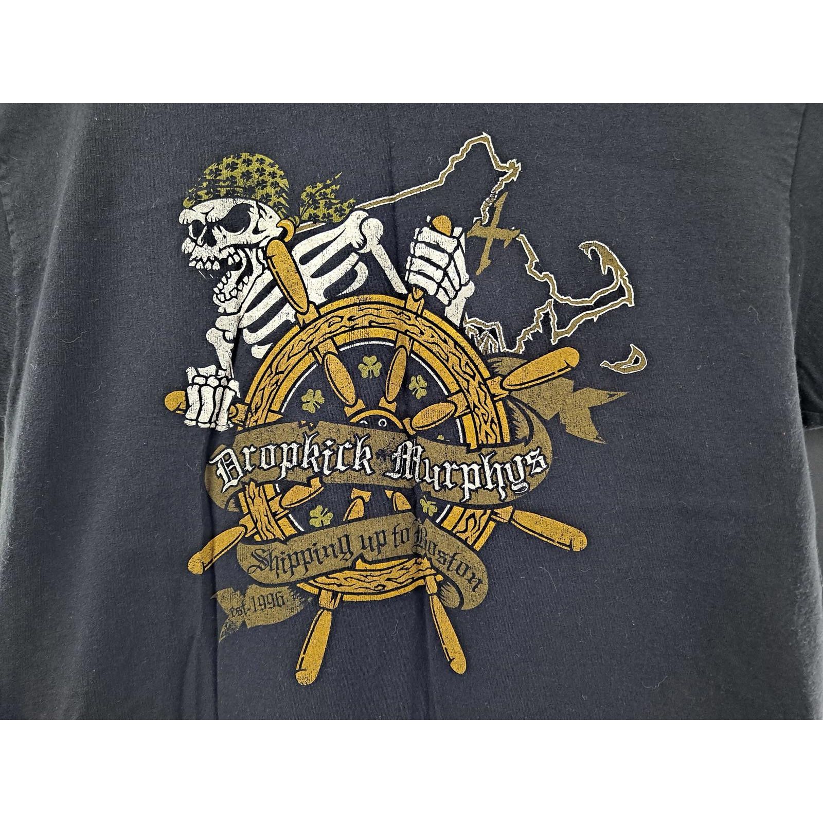 Other Vintage Dropkirk Murphys Shipping up to Boston Band Tee Size US L / EU 52-54 / 3 - 2 Thumbnail