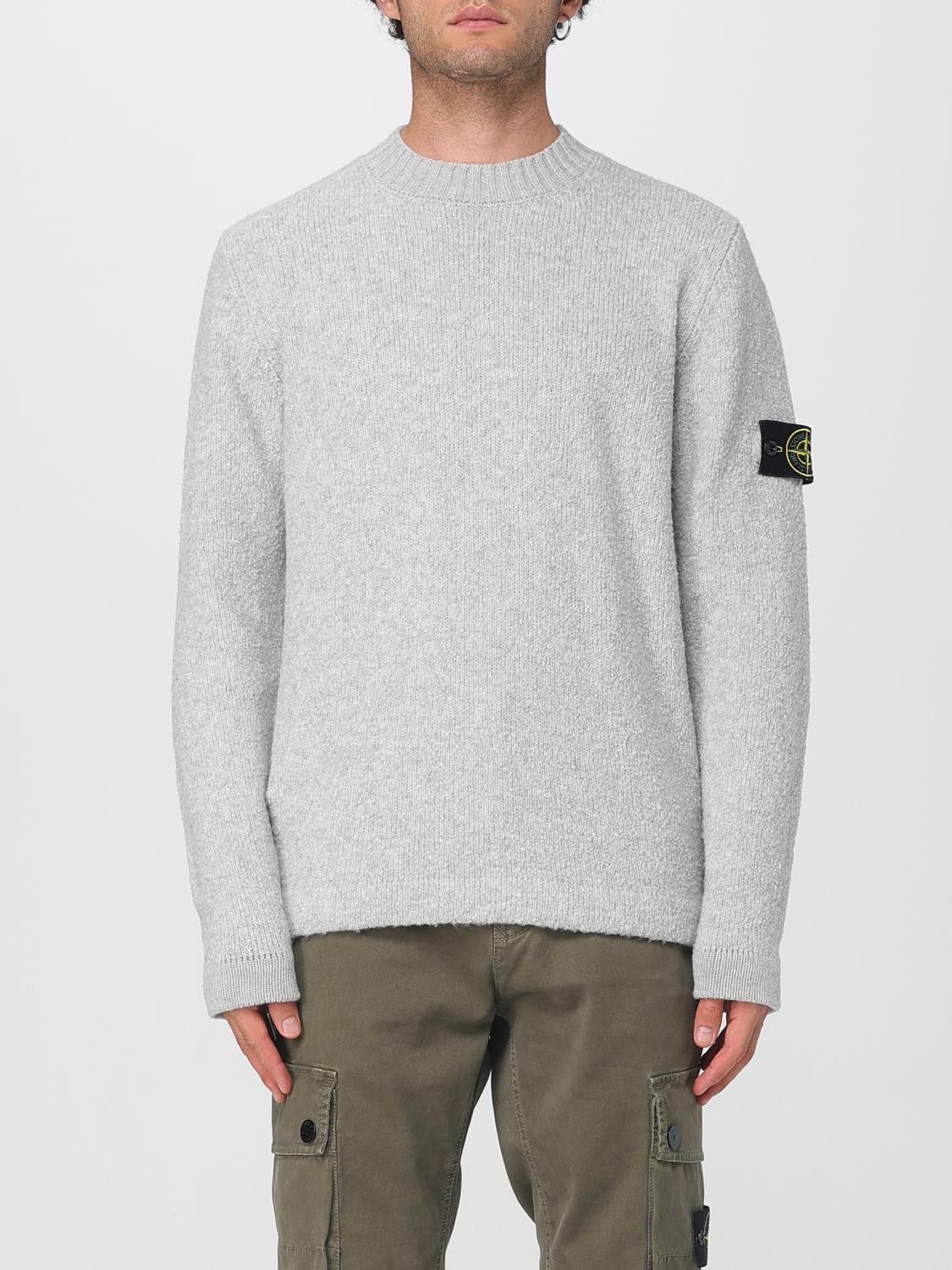 Stone Island Stone Island Sweater Men Grey Size US XL / EU 56 / 4 - 1 Thumbnail
