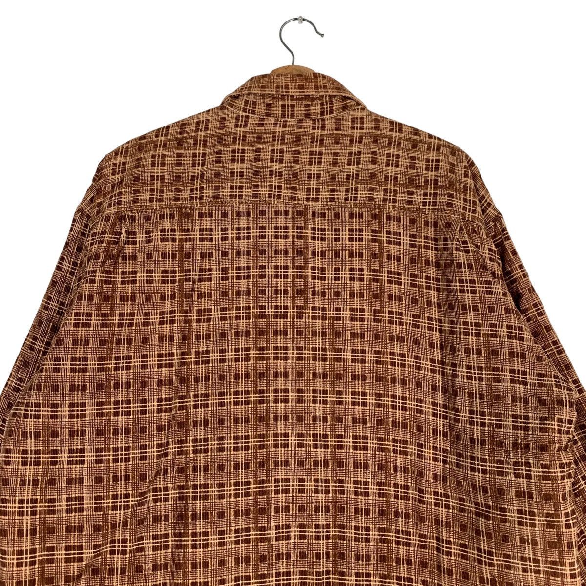 Japanese Brand SCOMMESSA Checked Plaid Zipper Flannel Jacket #0384-C18 Size US L / EU 52-54 / 3 - 8 Thumbnail