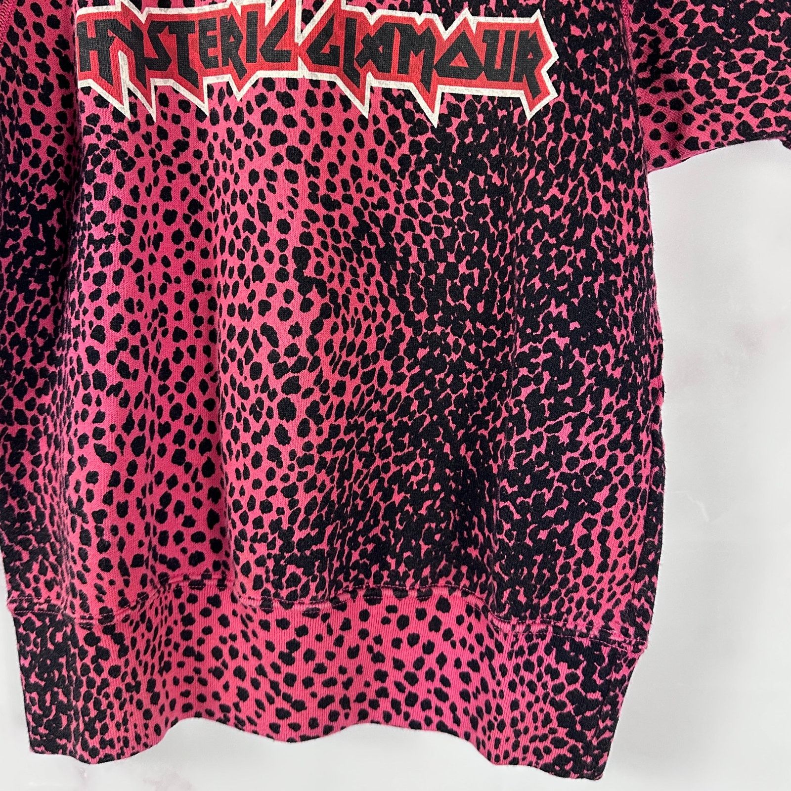 Hysteric Glamour Pink Leopard Print Iron Maiden Tee Size S / US 4 / IT 40 - 4 Thumbnail