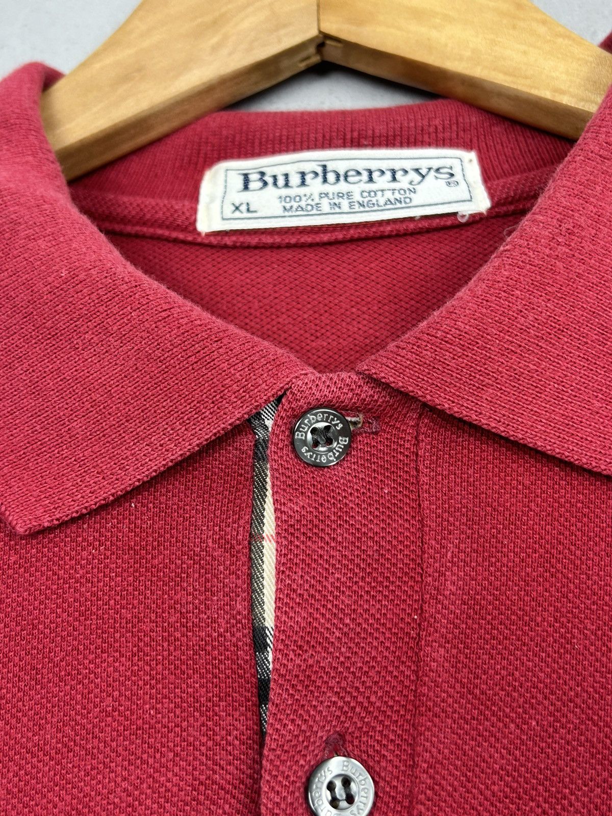 Burberry Burberrys vintage polo shirt Size US XL / EU 56 / 4 - 5 Thumbnail