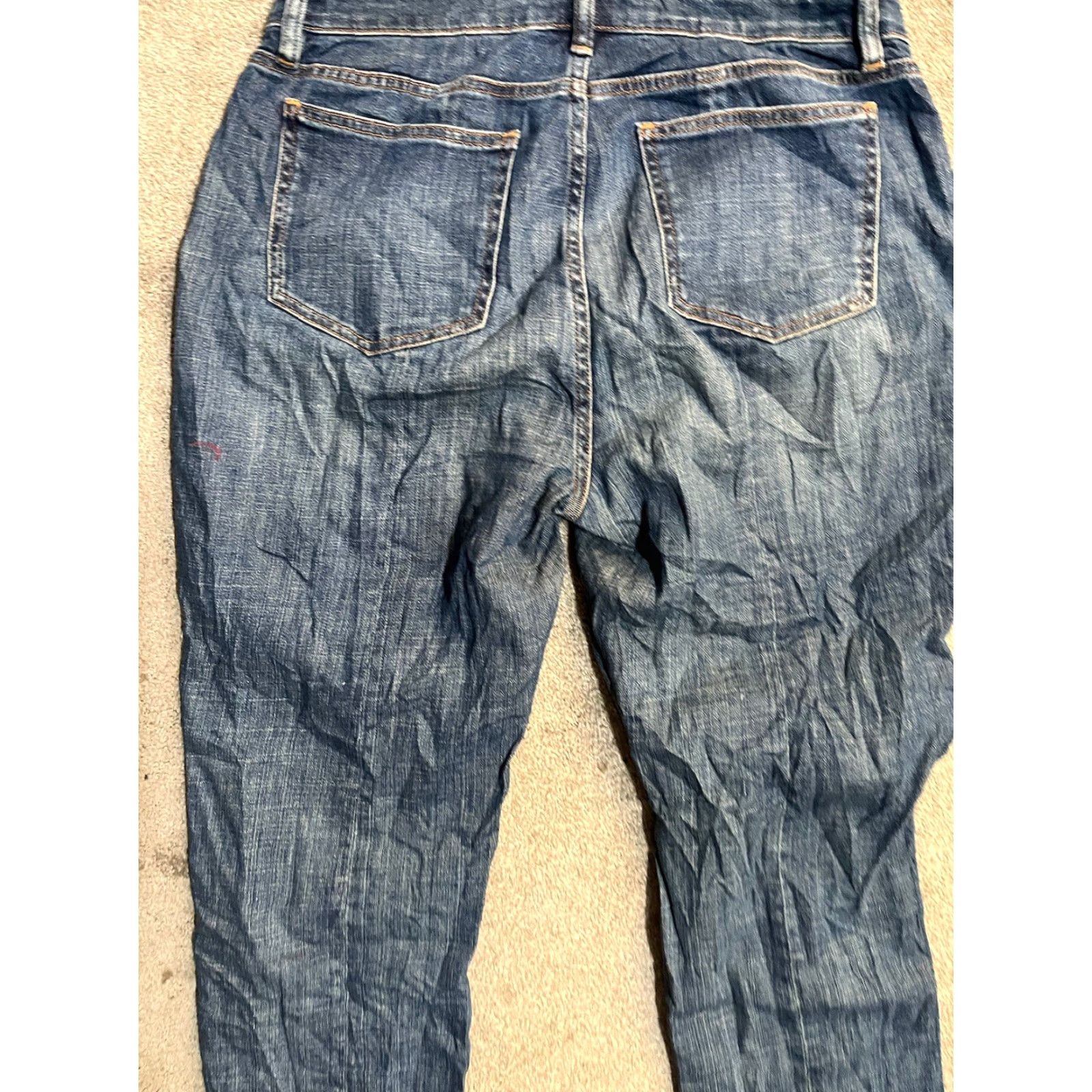 Eileen Fisher Eileen Fisher Jeans Womens Denim Blue Size 8 Dark Wash Tapered Size 24" / US 00 / IT 34 - 4 Thumbnail