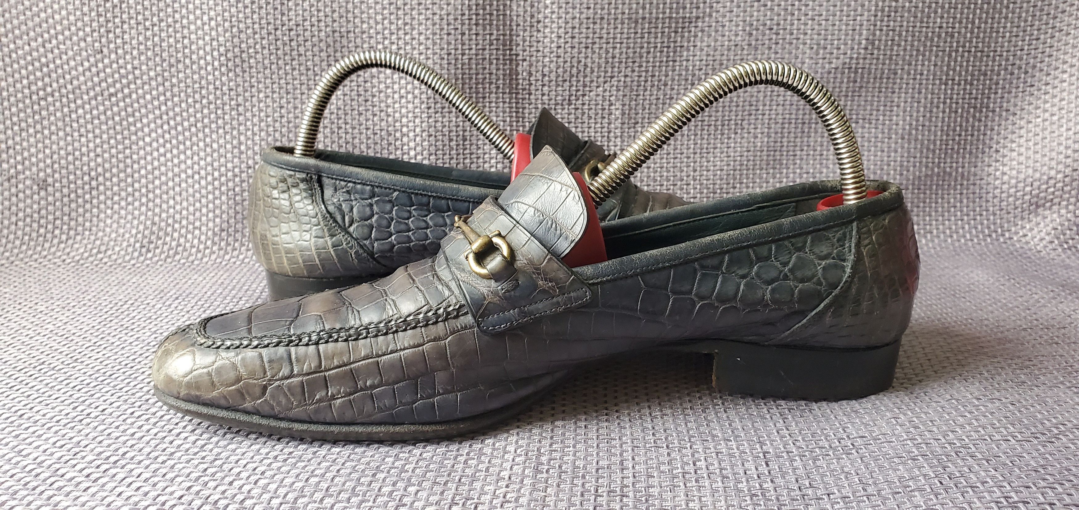 Other Vintage Crocodile Leather Loafers Size US 7.5 / EU 40-41 - 7 Thumbnail