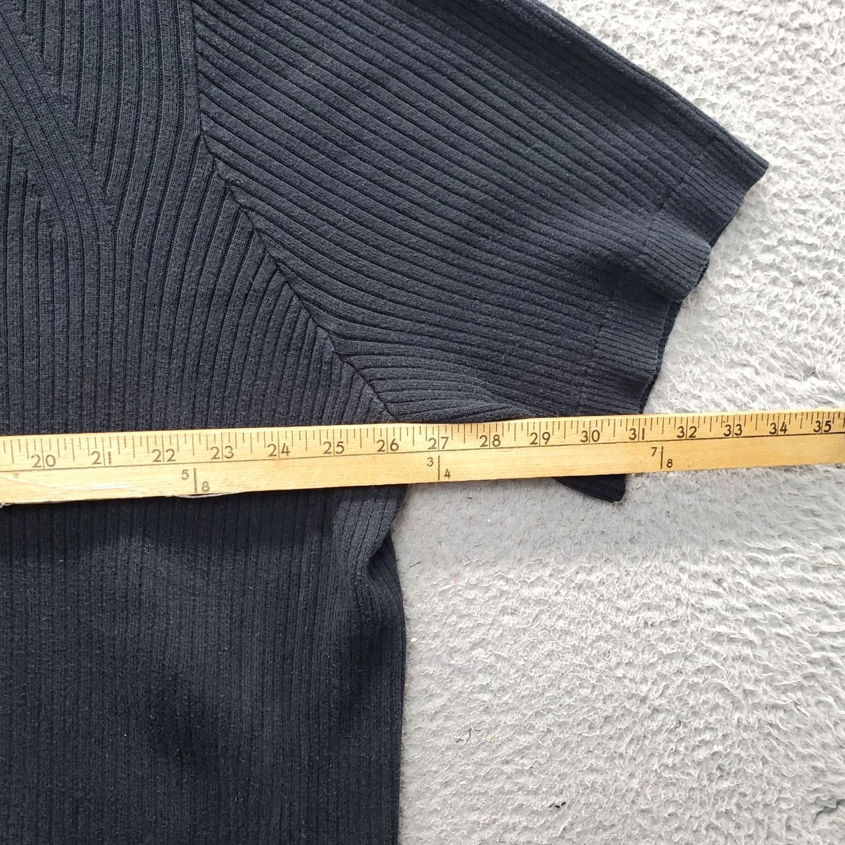 Lands' End Lands' End Mens 4XL Navy Polo Sweater Short Sleeve Knit 1/4 Zip Pullover Size US XXL / EU 58 / 5 - 4 Thumbnail