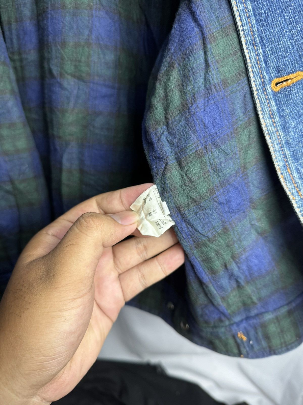 Hysteric Glamour Papas Maniere De Heming Denim Jacket Vintage Style Size US L / EU 52-54 / 3 - 10 Thumbnail