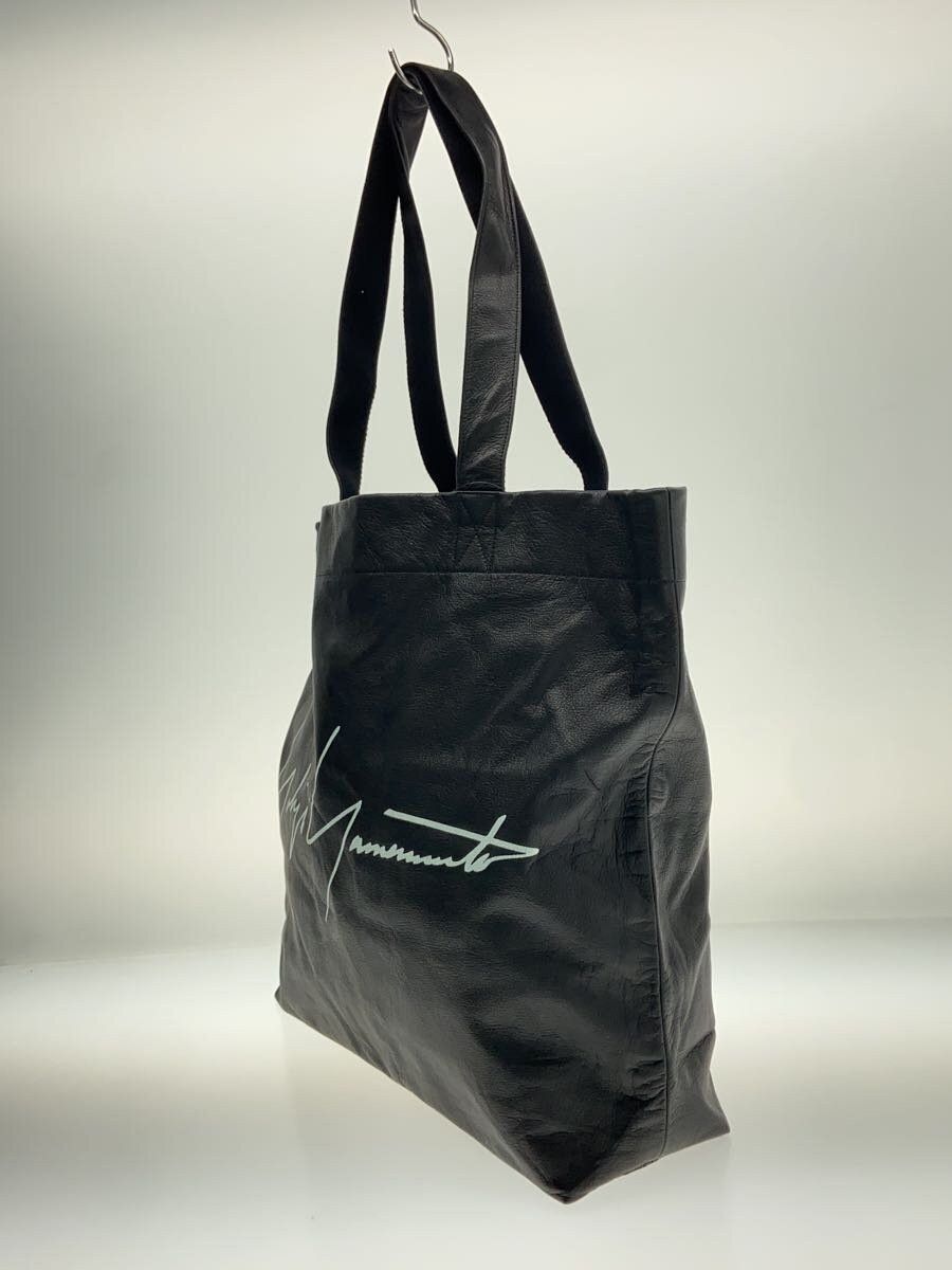 Yohji Yamamoto Logo Cowhide Leather Tote Bag Size ONE SIZE - 2 Thumbnail